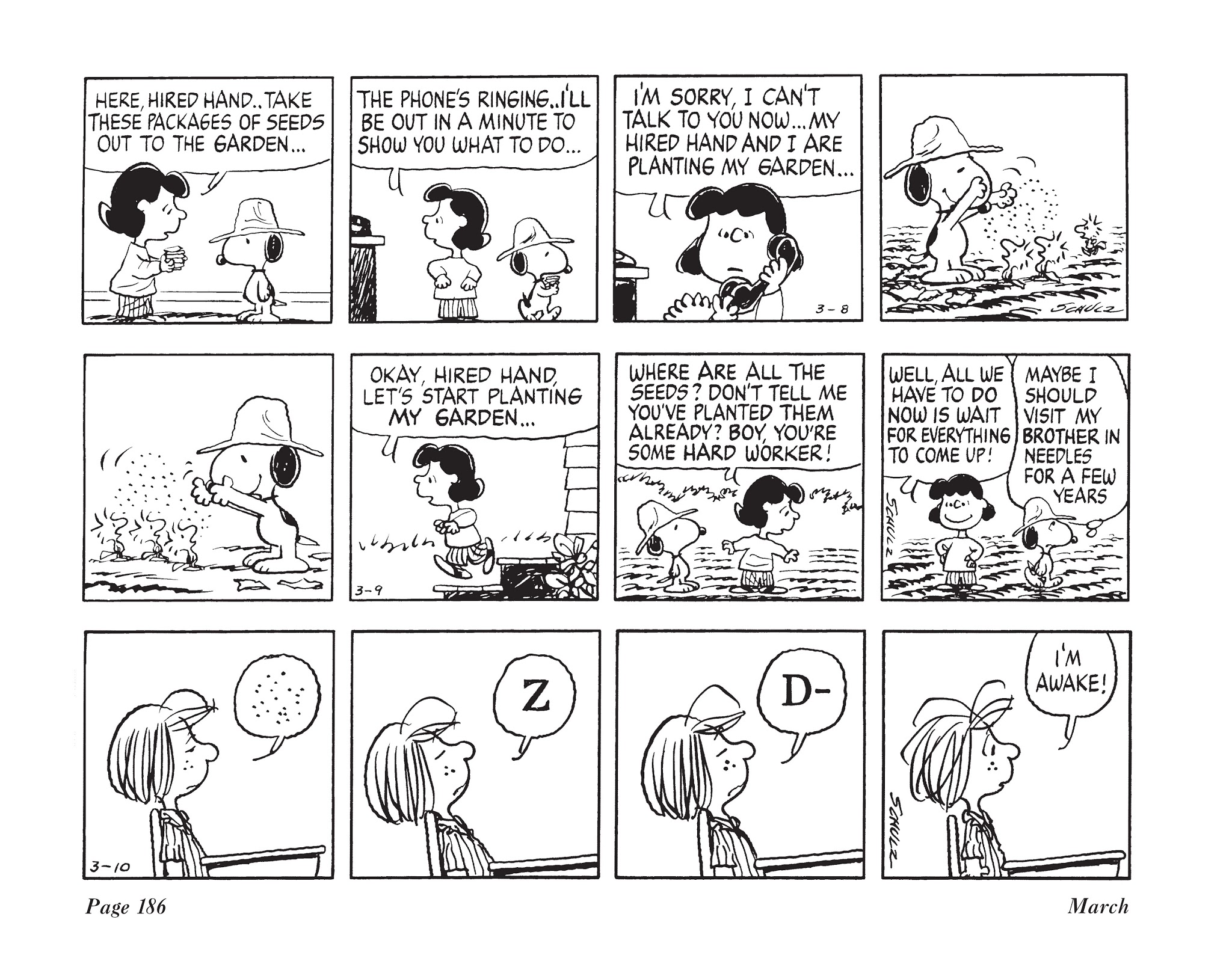 Read online The Complete Peanuts comic -  Issue # TPB 16 - 204