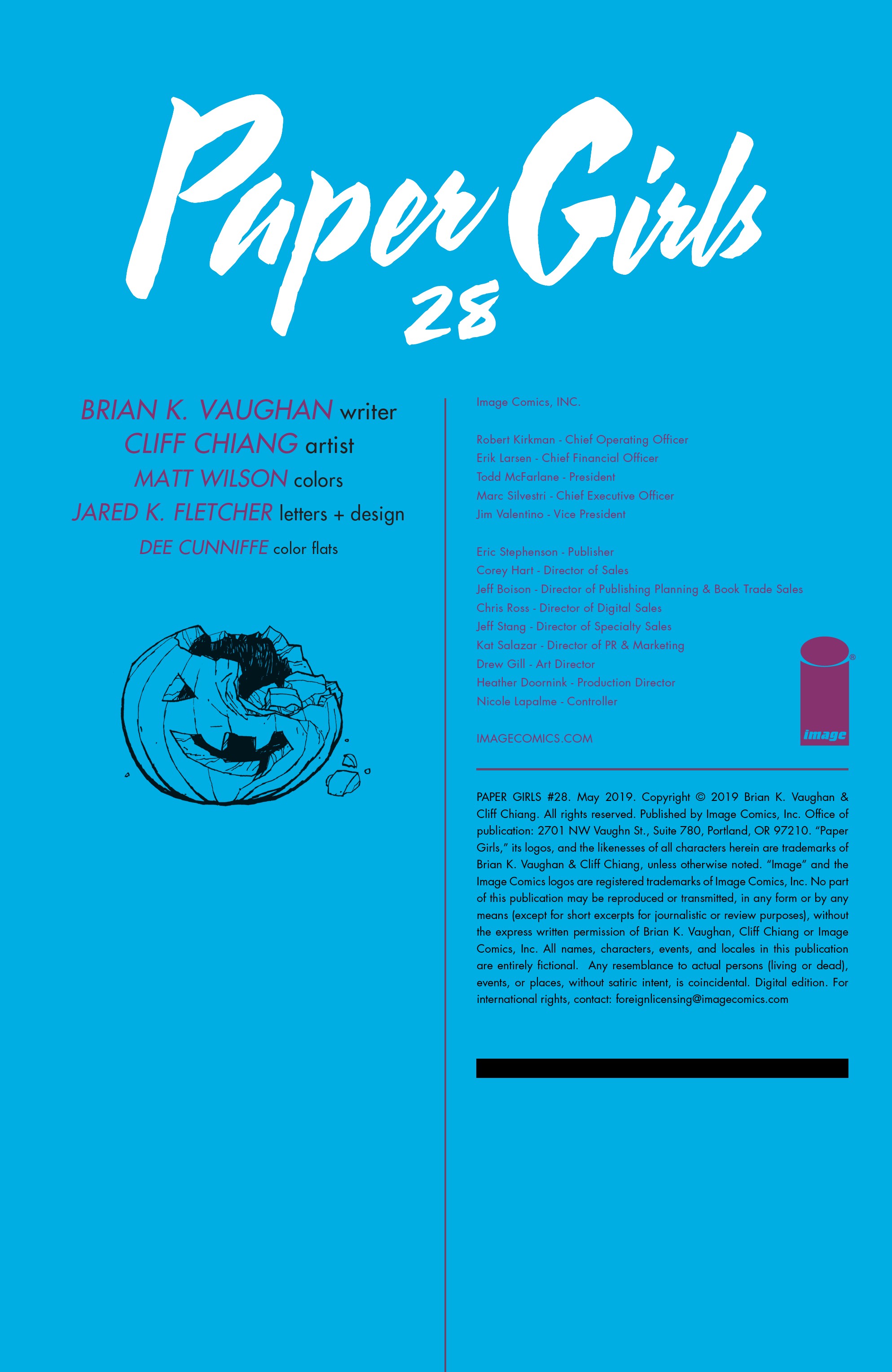 Read online Paper Girls comic -  Issue #28 - 2