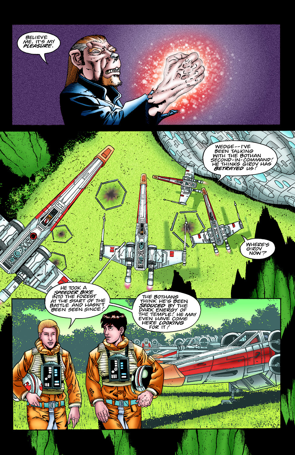 Read online Star Wars: X-Wing Rogue Squadron comic -  Issue #20 - 6