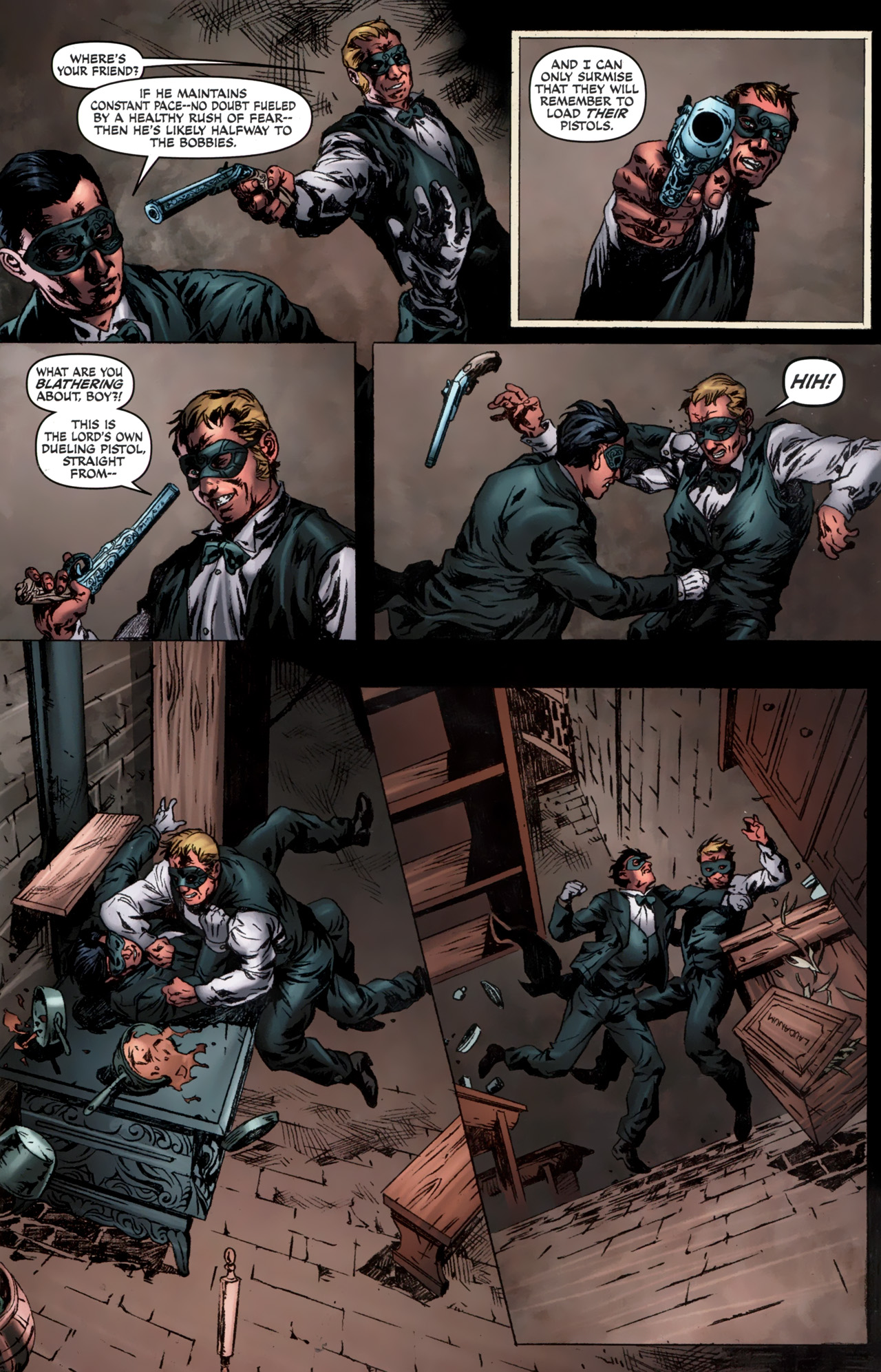 Read online Sherlock Holmes: Year One comic -  Issue #1 - 14