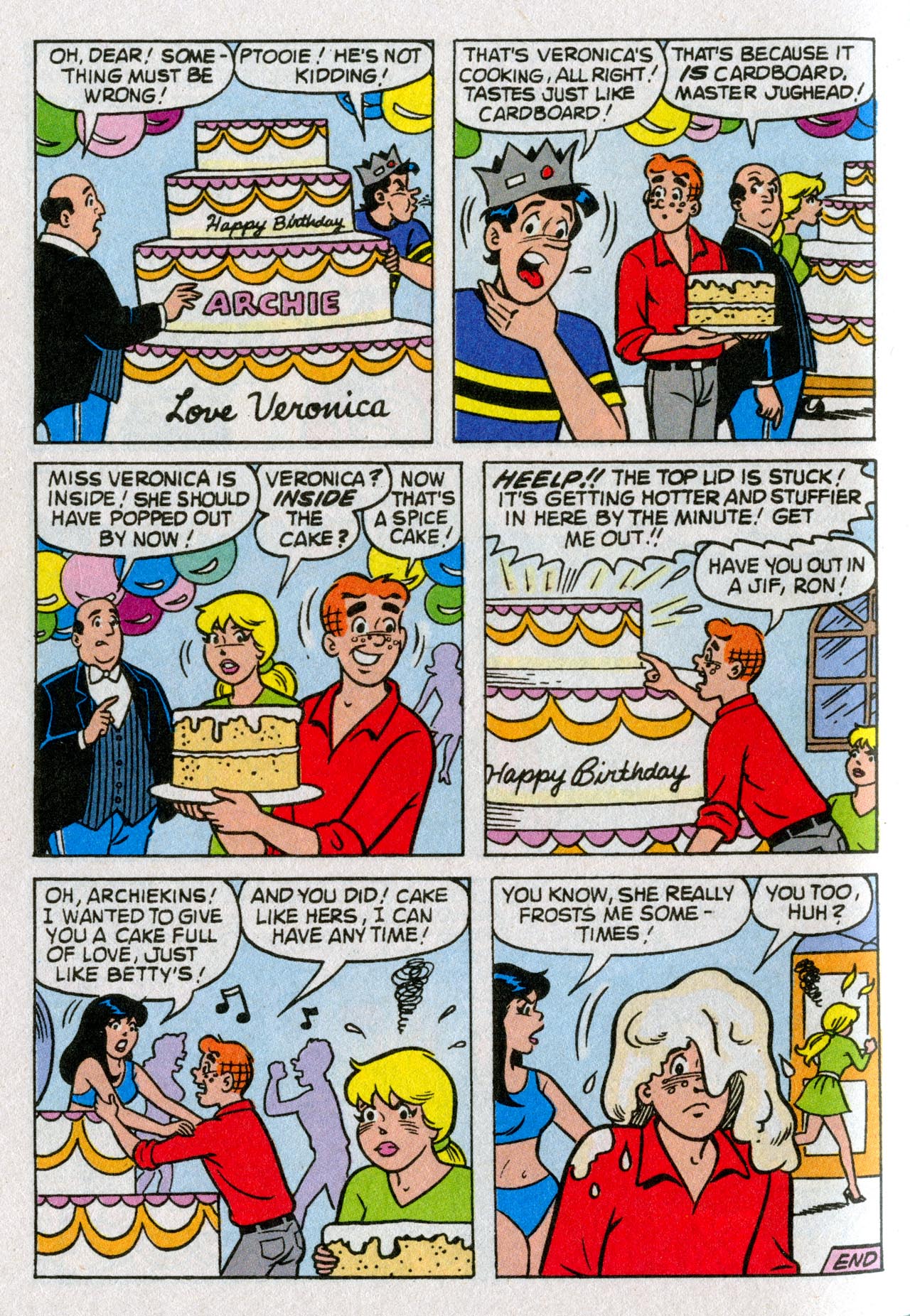 Read online Betty and Veronica Double Digest comic -  Issue #242 - 255