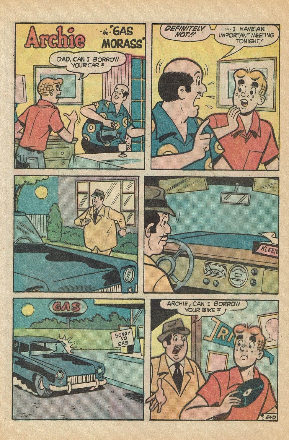 Read online Archie's Joke Book Magazine comic -  Issue #198 - 16