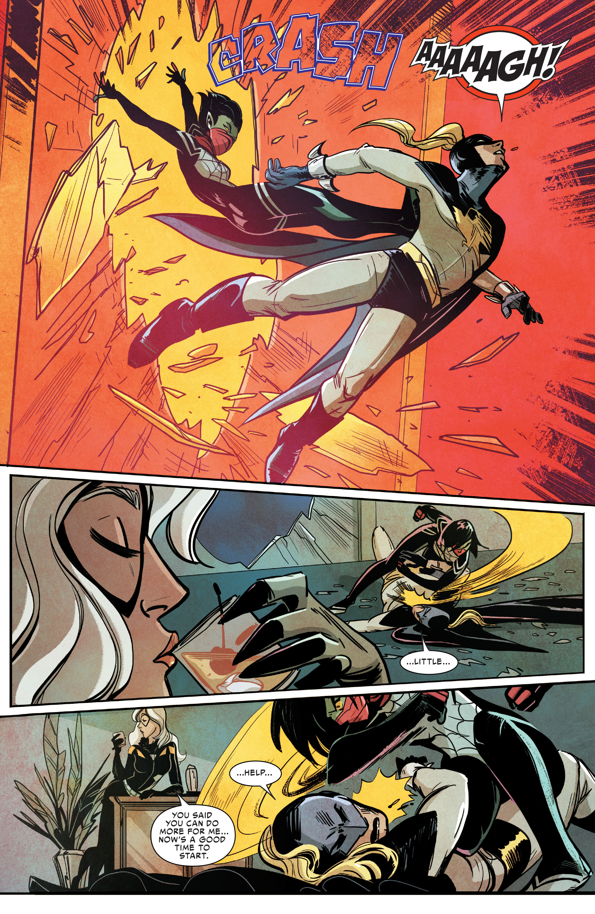 Read online Silk: Out of the Spider-Verse comic -  Issue # TPB 1 (Part 4) - 10