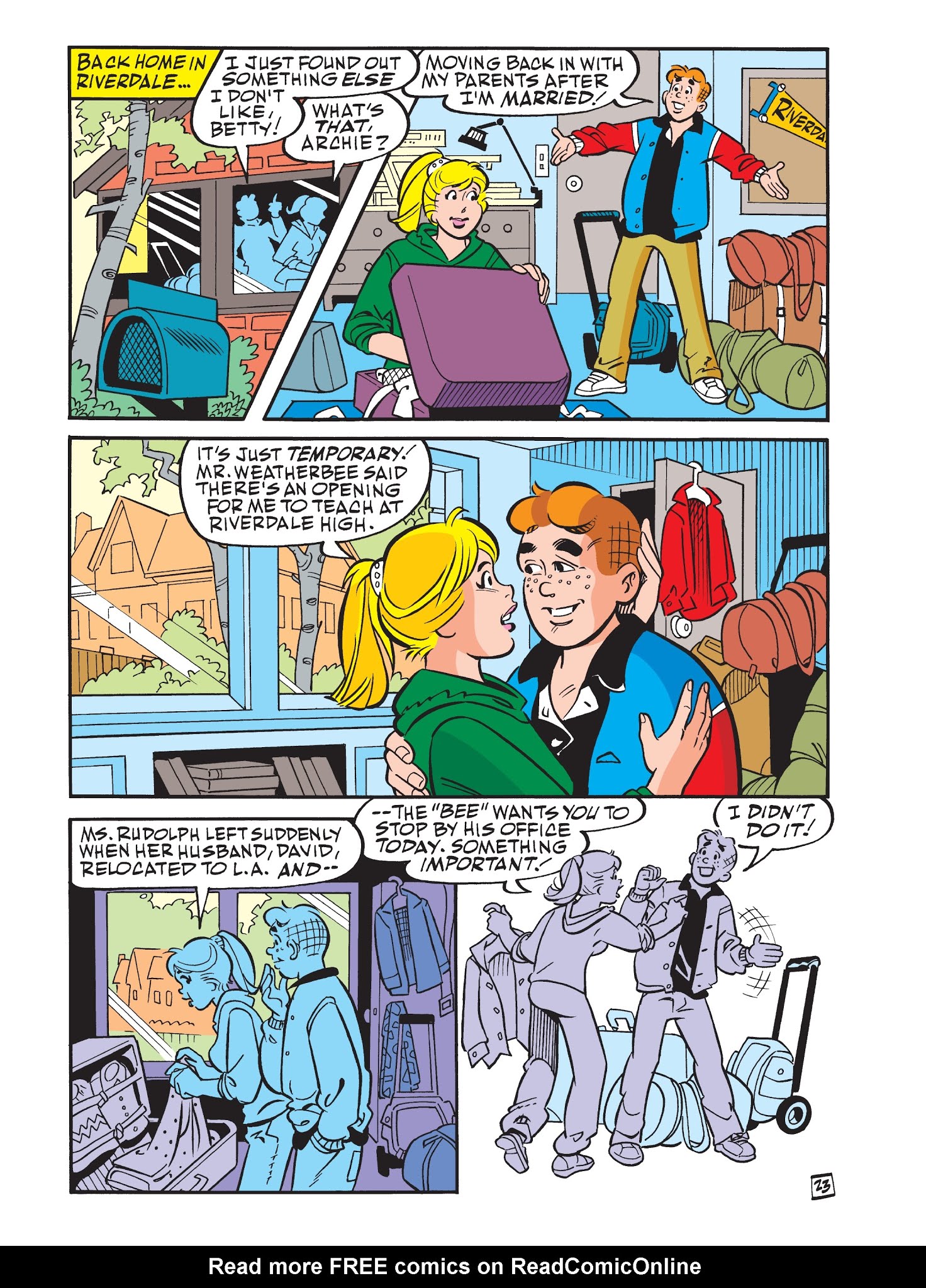 Read online Archie 75th Anniversary Digest comic -  Issue #11 - 124