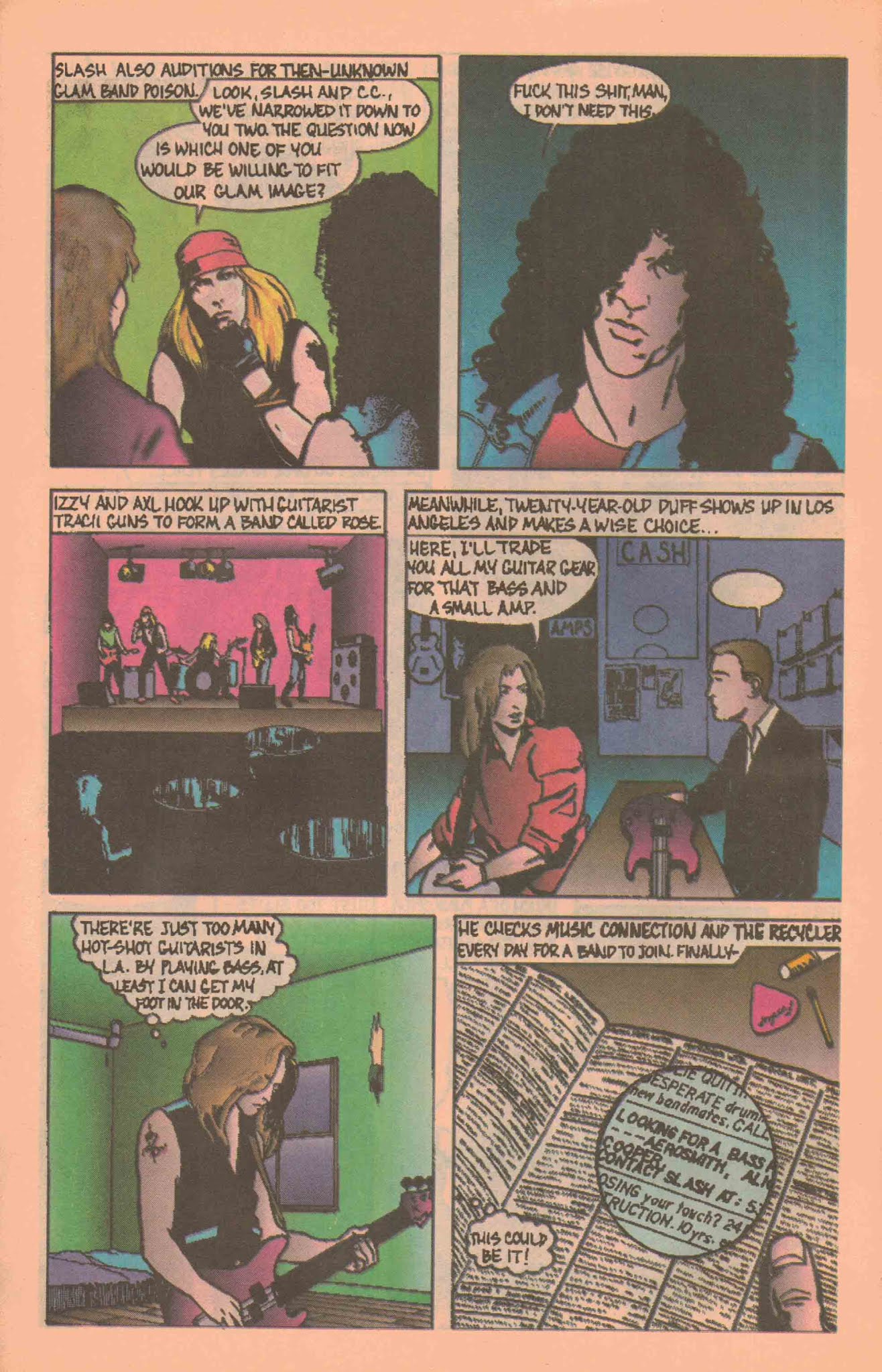 Read online Rock N' Roll Comics comic -  Issue #1 - 8