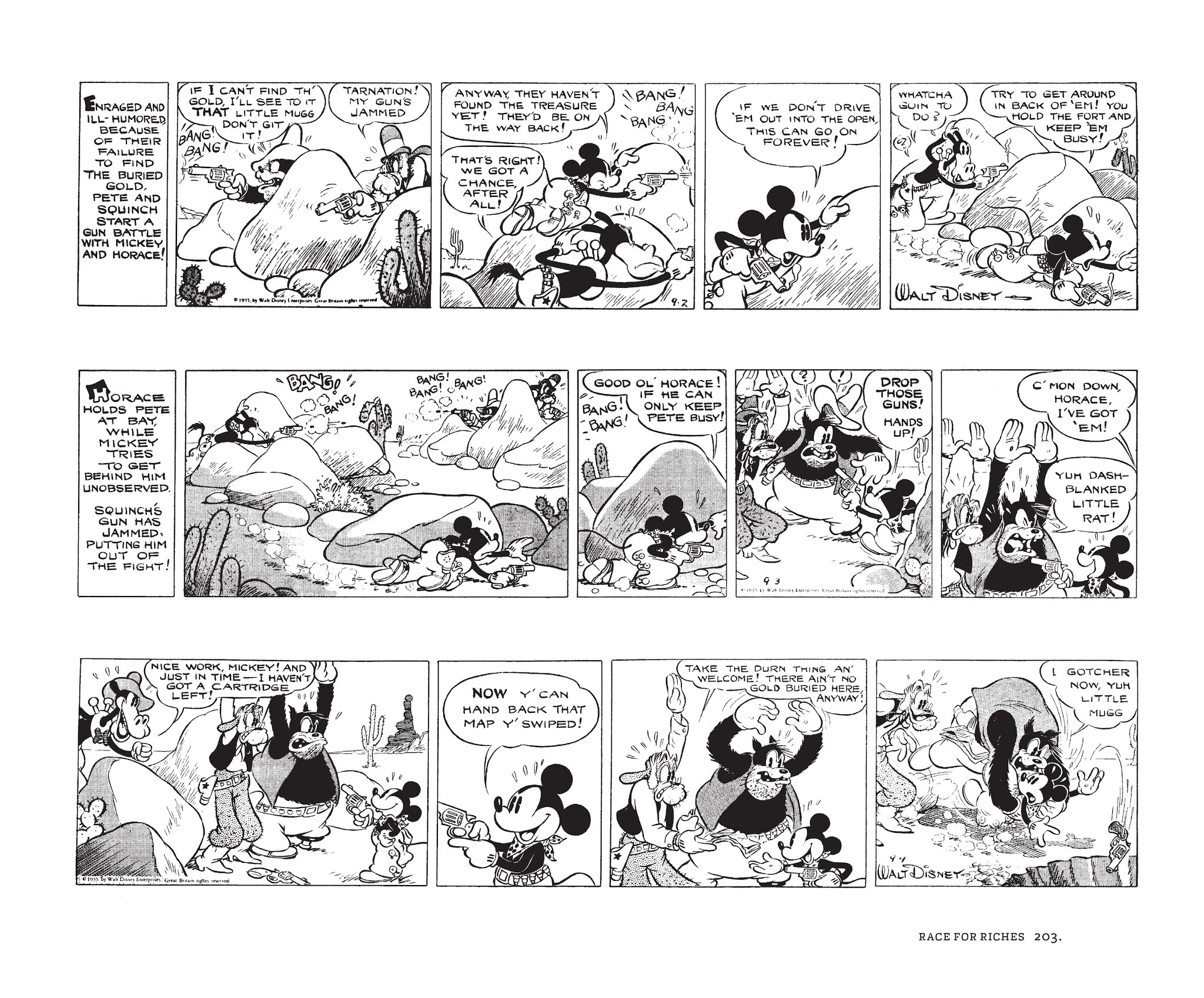 Read online Walt Disney's Mickey Mouse by Floyd Gottfredson comic -  Issue # TPB 3 (Part 3) - 3