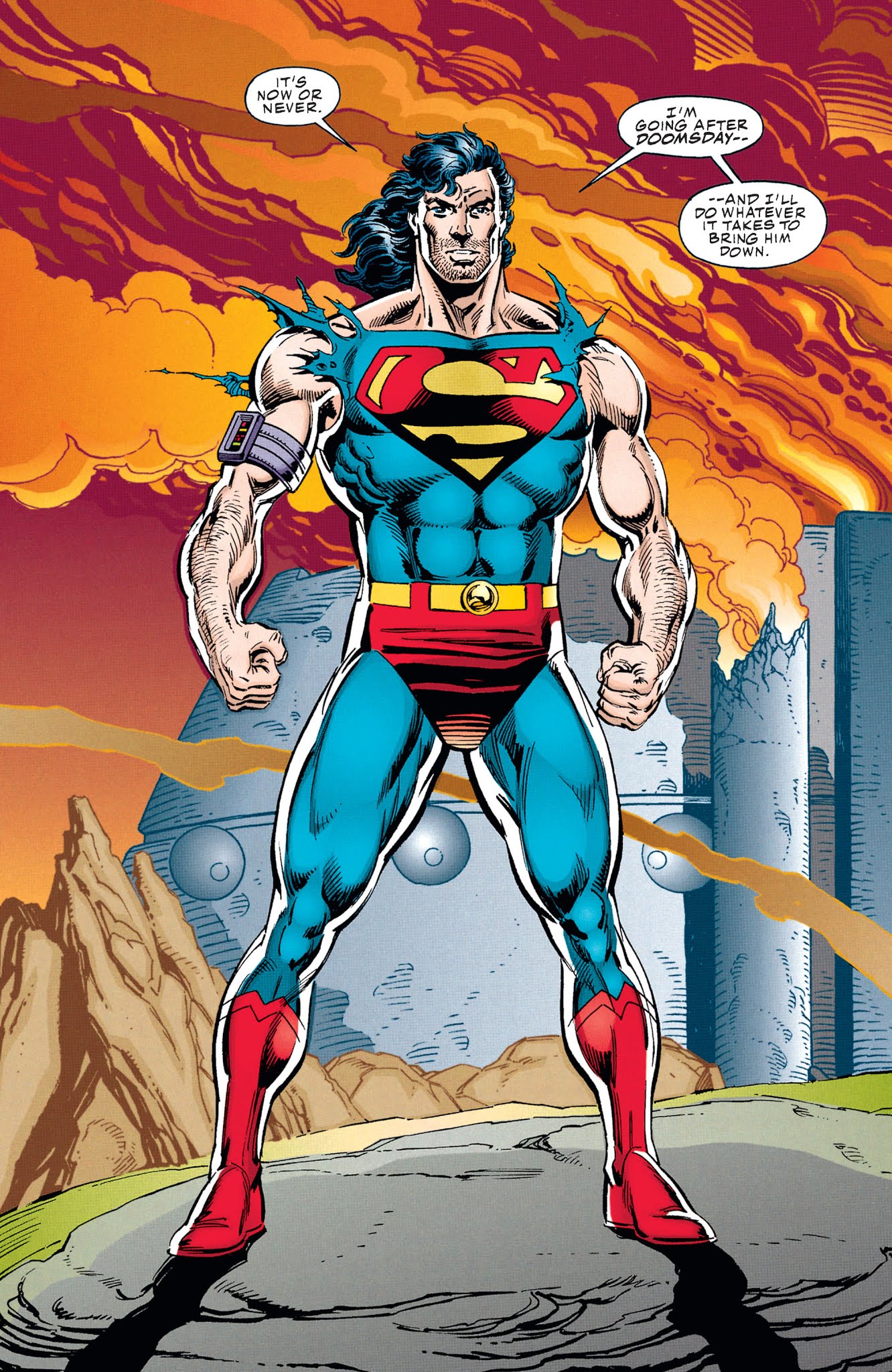 Read online Superman: Doomsday comic -  Issue # TPB - 95
