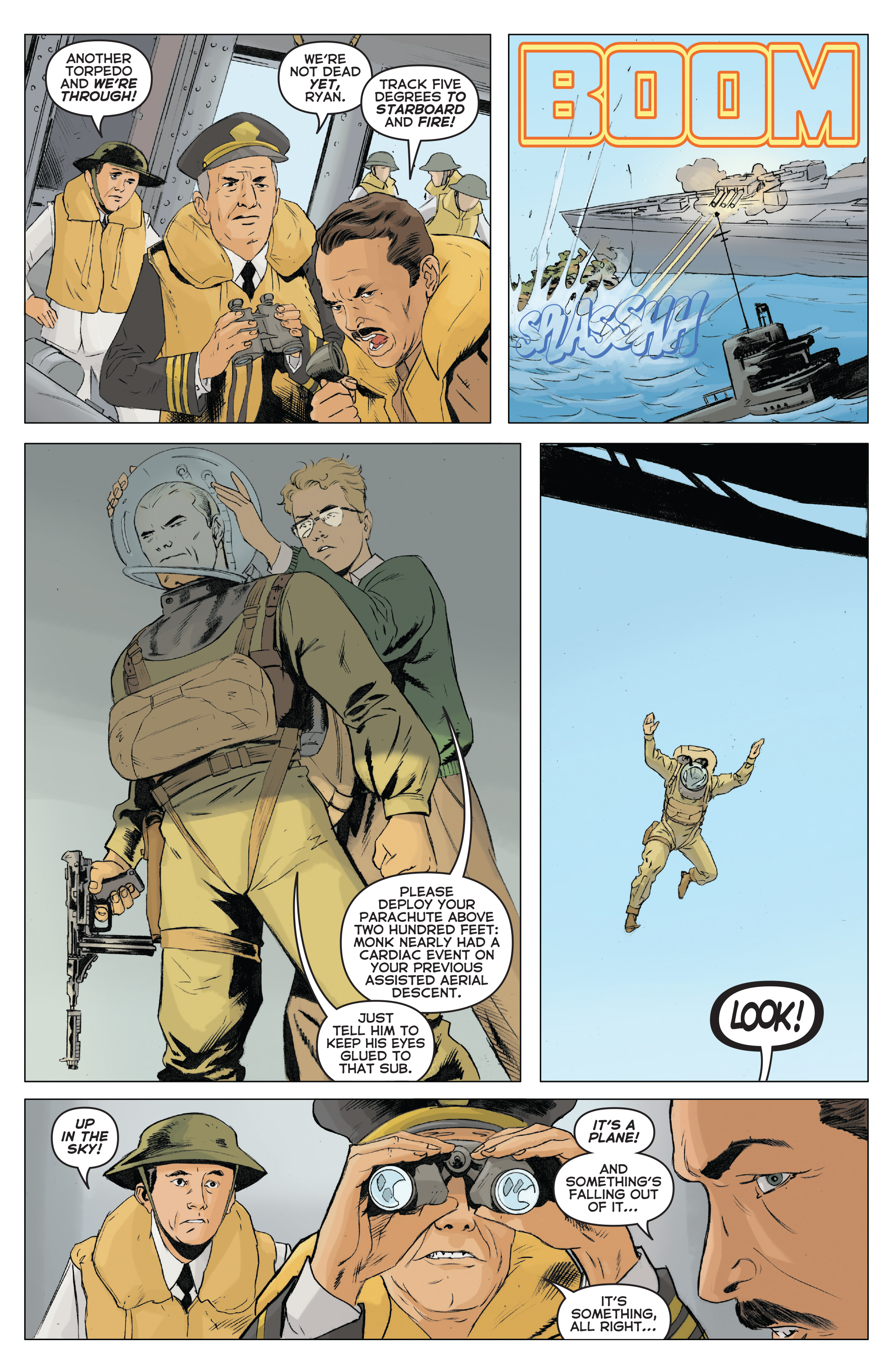 Read online Doc Savage: Ring Of Fire comic -  Issue #2 - 6