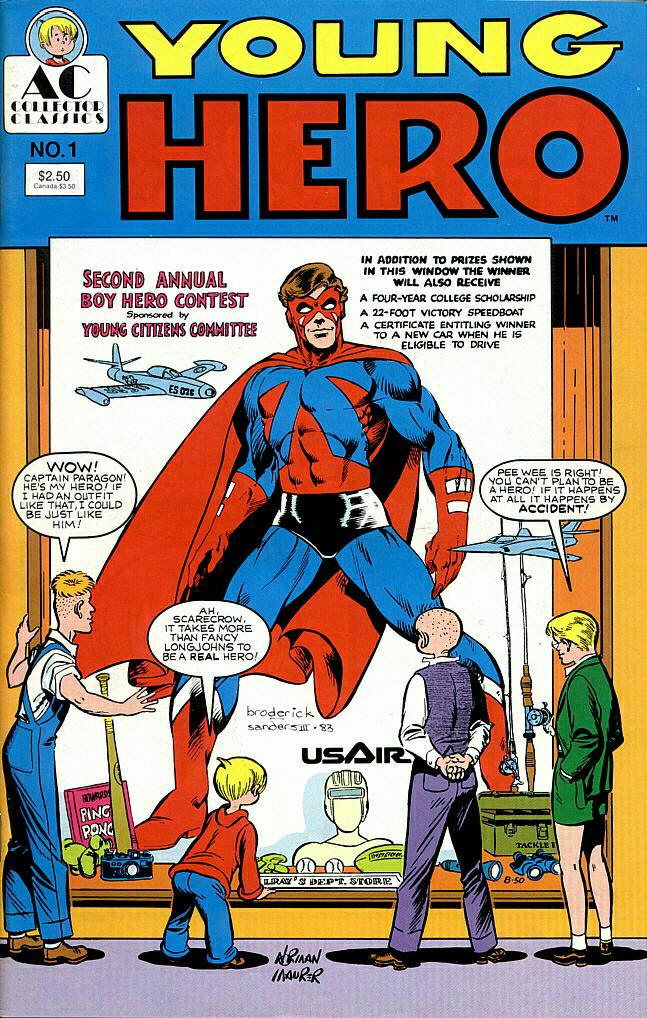 Read online Young Hero comic -  Issue #1 - 1