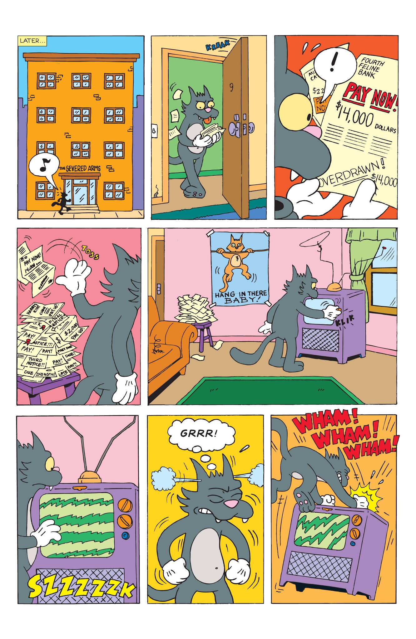 Read online Itchy & Scratchy Comics comic -  Issue #1 - 6