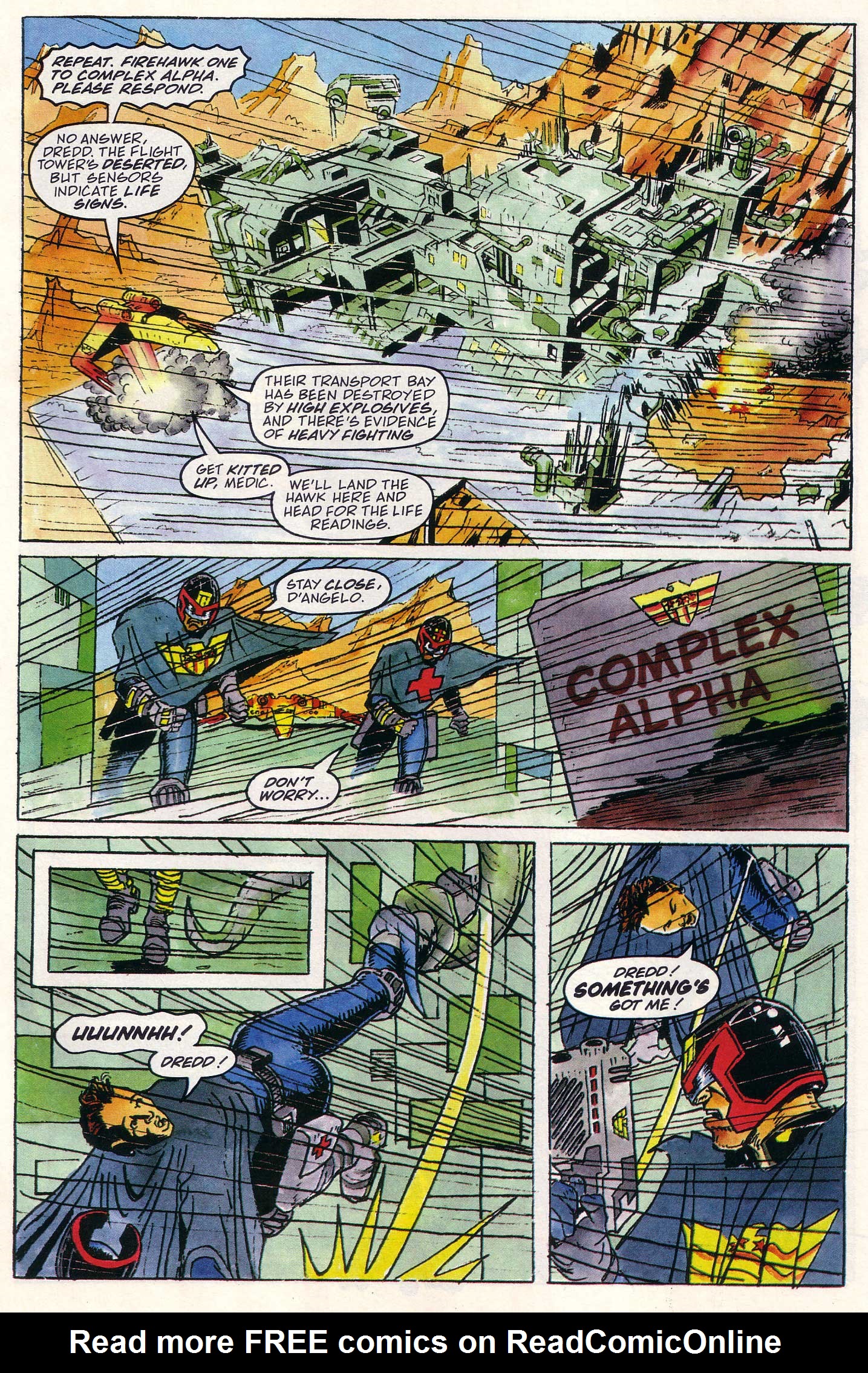 Read online Judge Dredd Lawman of the Future comic -  Issue #17 - 7