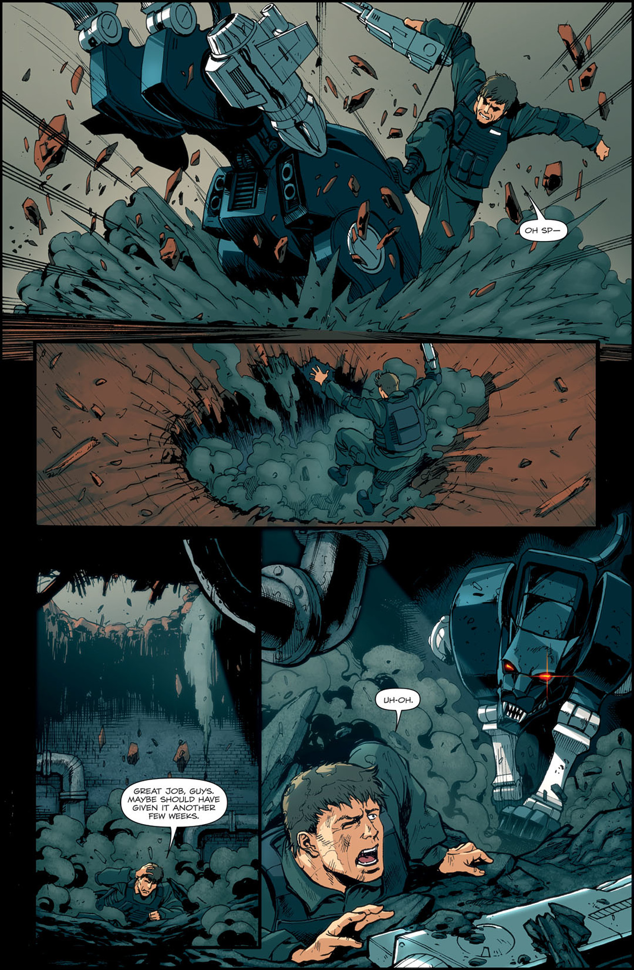 Read online The Transformers: All Hail Megatron comic -  Issue #16 - 20