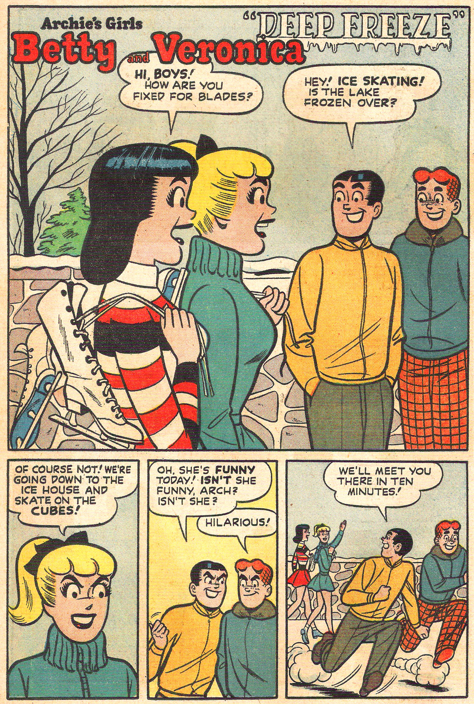 Read online Archie's Christmas Stocking comic -  Issue #6 - 58