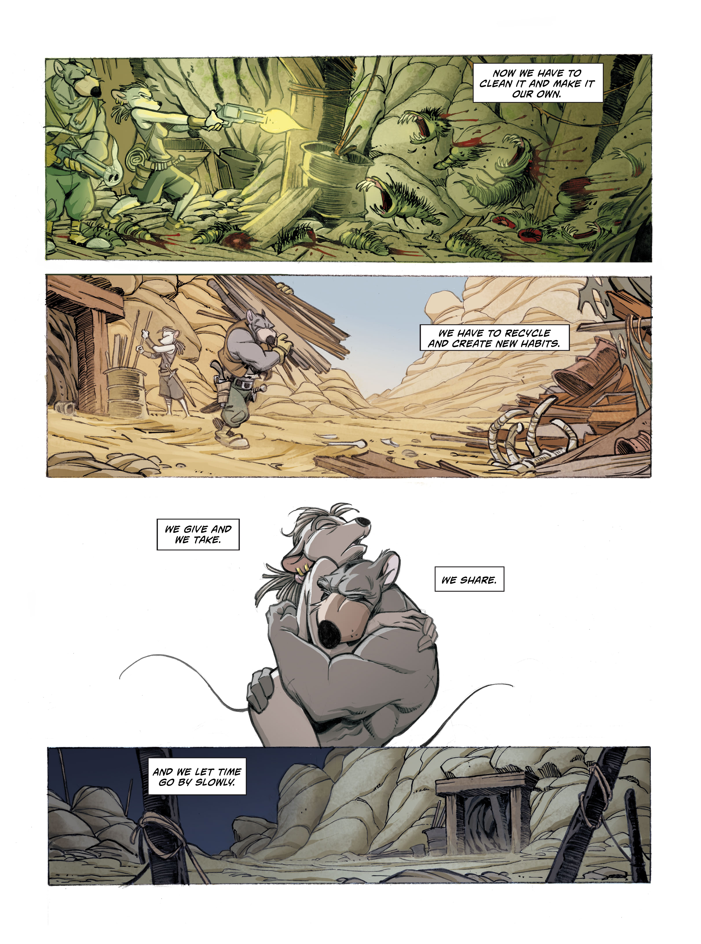 Read online Oscar Martin's Solo: The Survivors of Chaos comic -  Issue # TPB 2 - 71