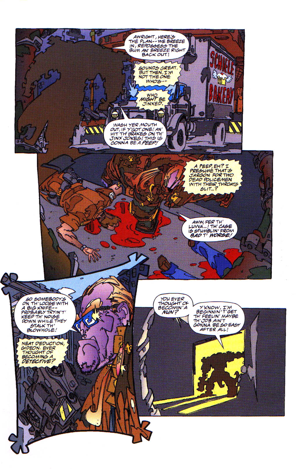 Read online Images of ShadowHawk comic -  Issue #1 - 19