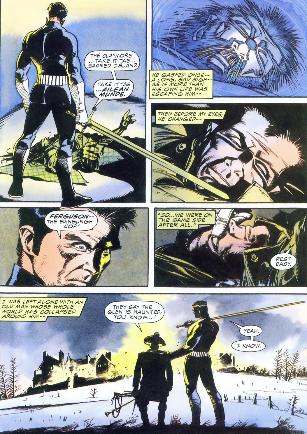 Read online Marvel Graphic Novel comic -  Issue #70 - Punisher - Blood On the Moors - 67