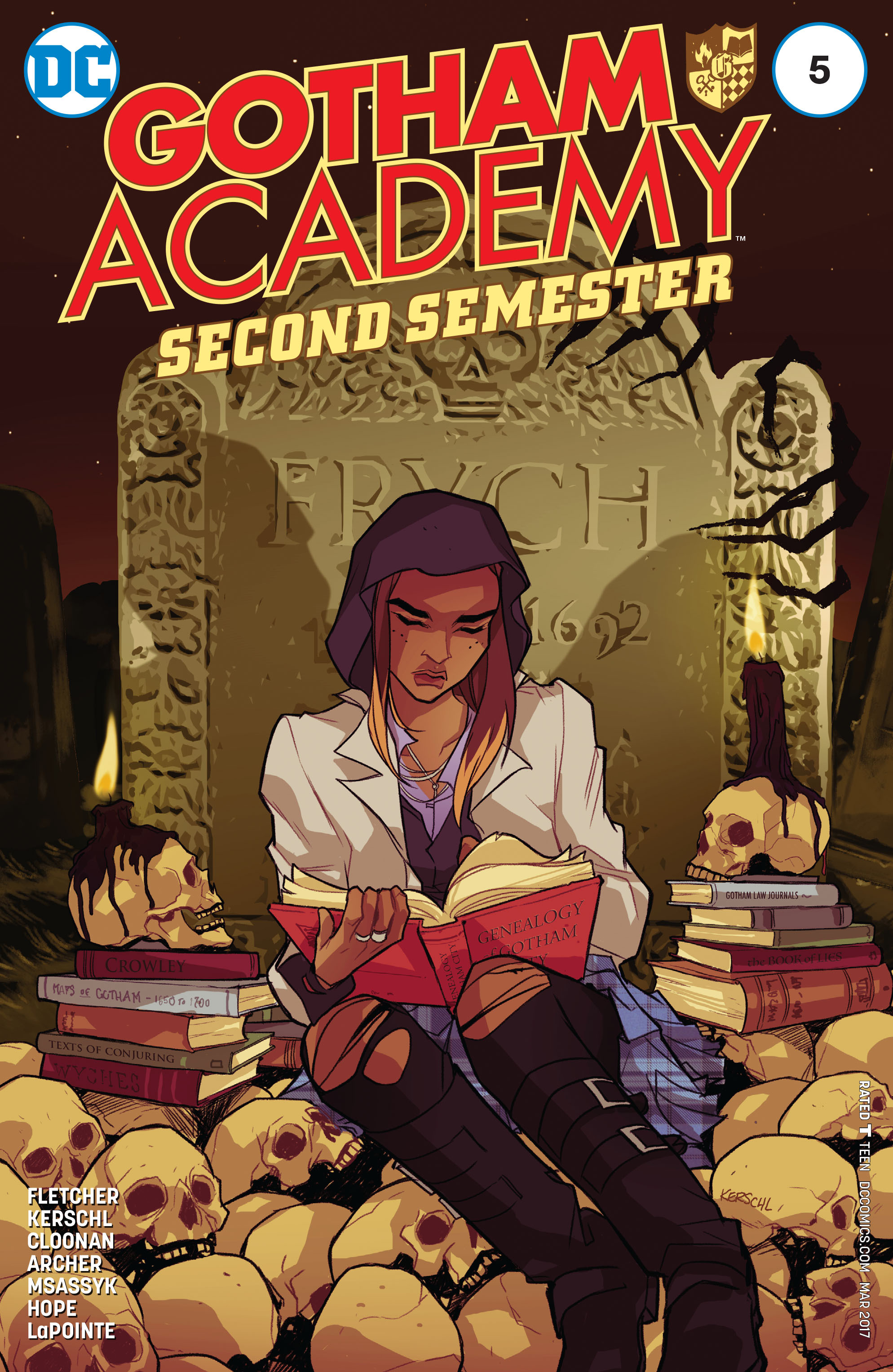 Read online Gotham Academy: Second Semester comic -  Issue #5 - 1