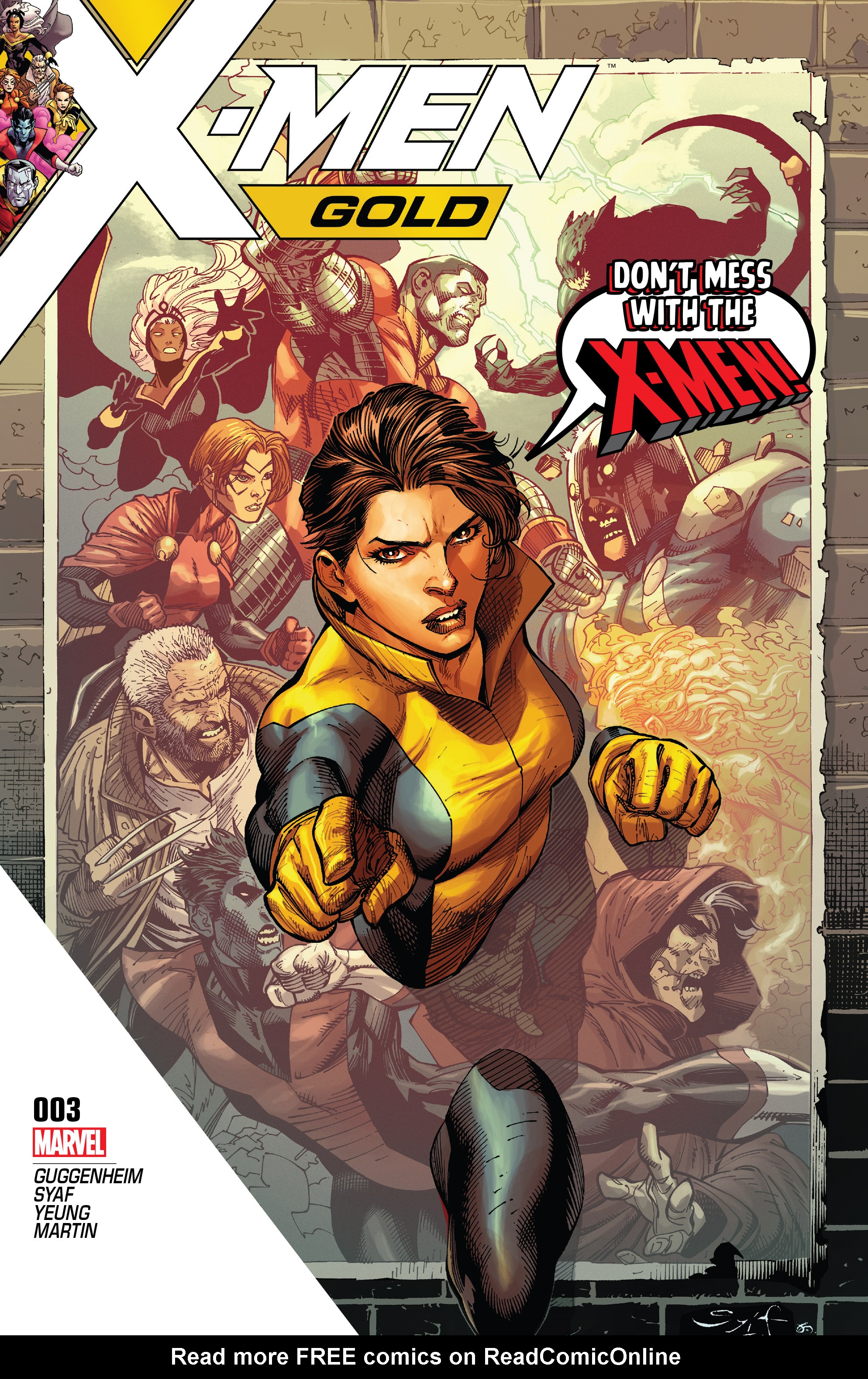 Read online X-Men: Gold comic -  Issue #3 - 1