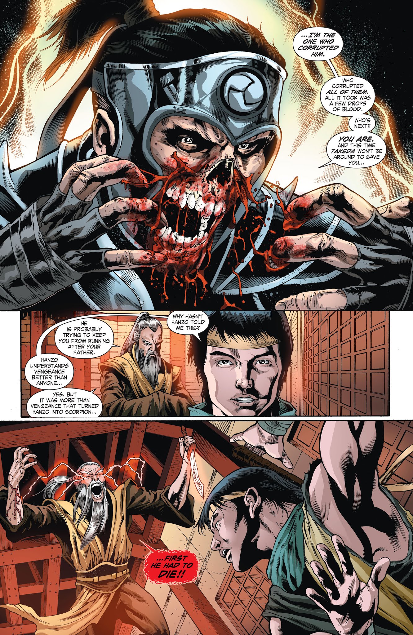 Read online Mortal Kombat X [I] comic -  Issue # _TPB 2 - 102
