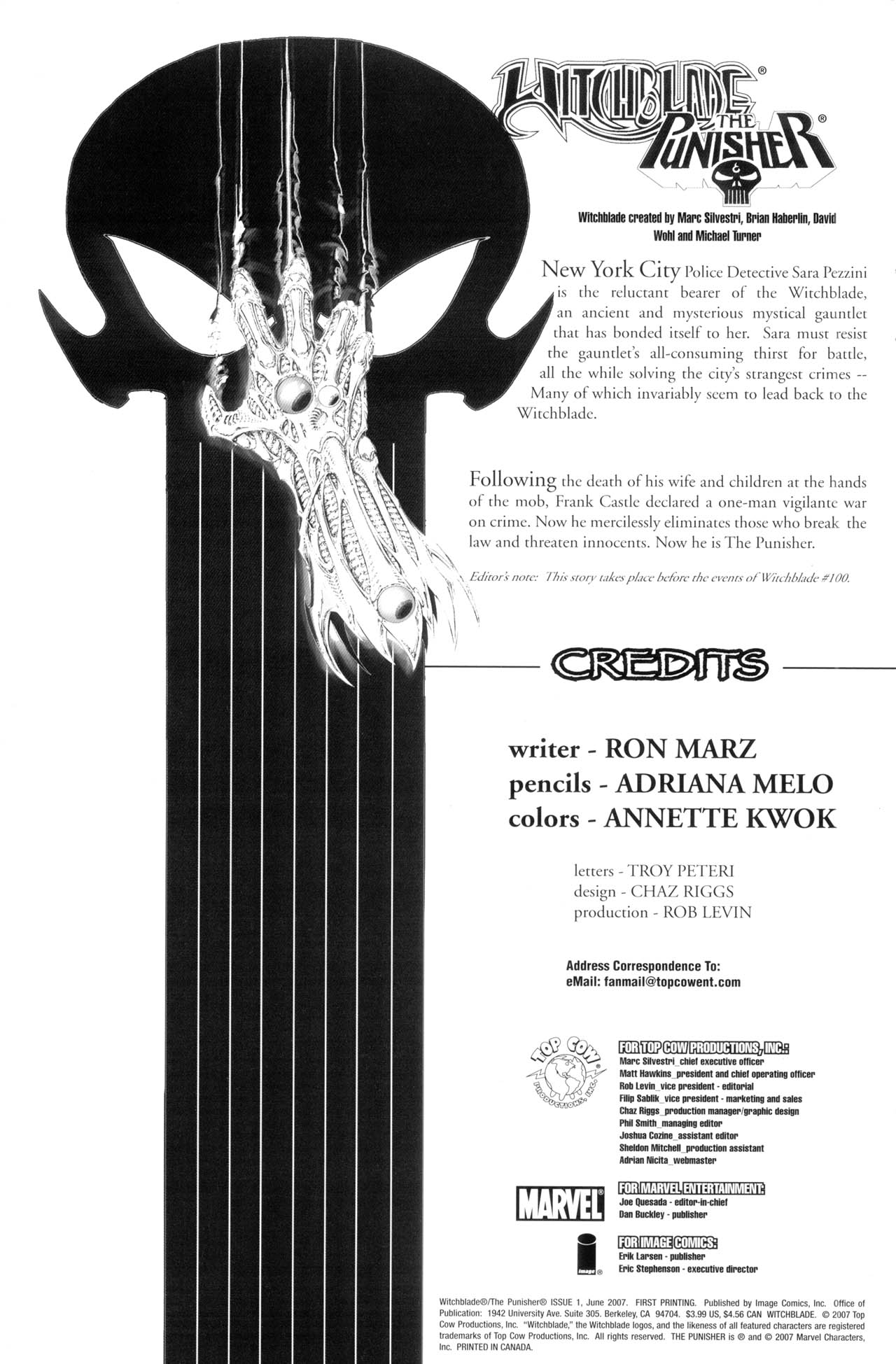 Read online Witchblade/The Punisher comic -  Issue # Full - 2