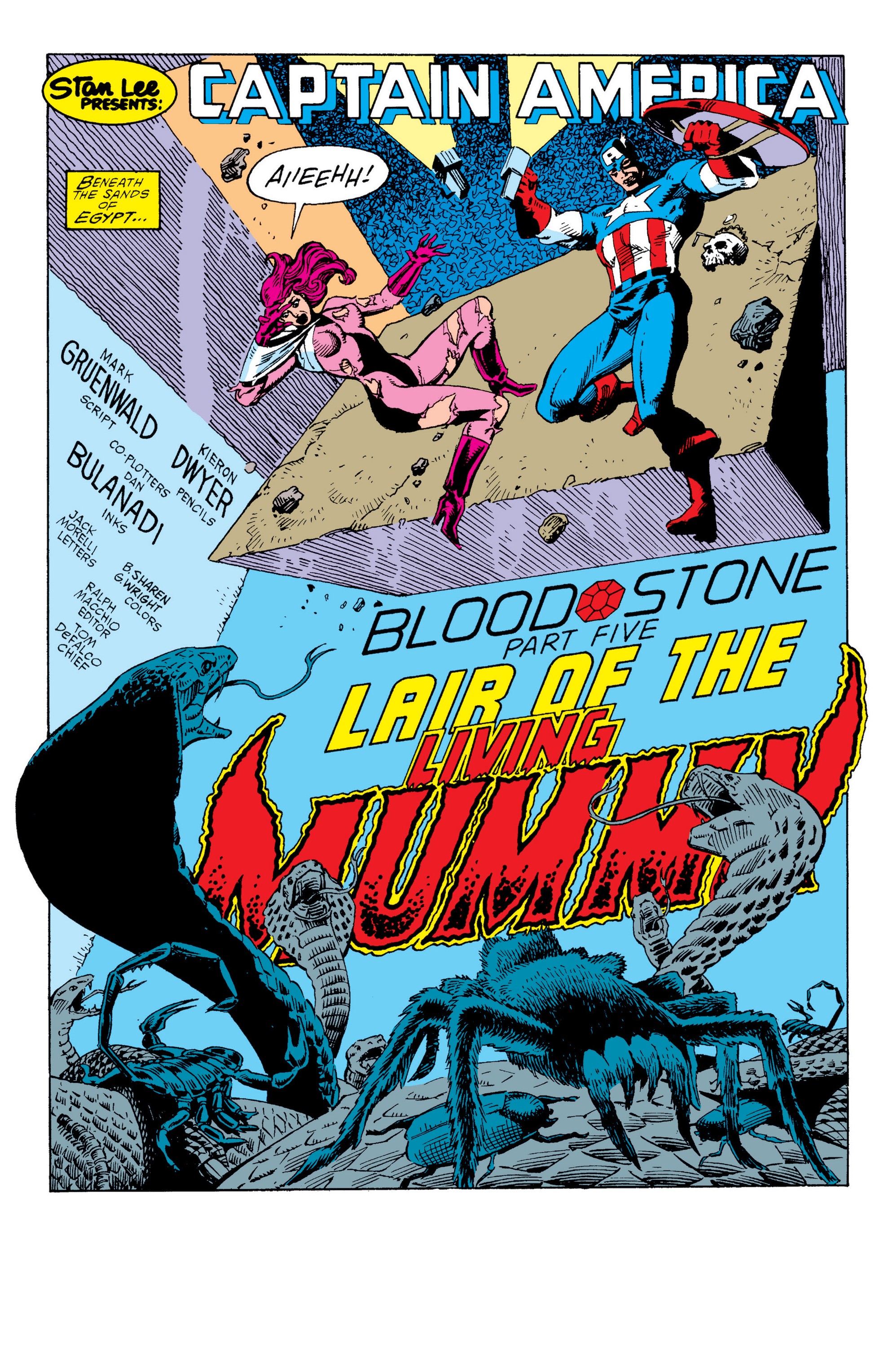 Read online Captain America Epic Collection comic -  Issue # TPB The Bloodstone Hunt (Part 3) - 35