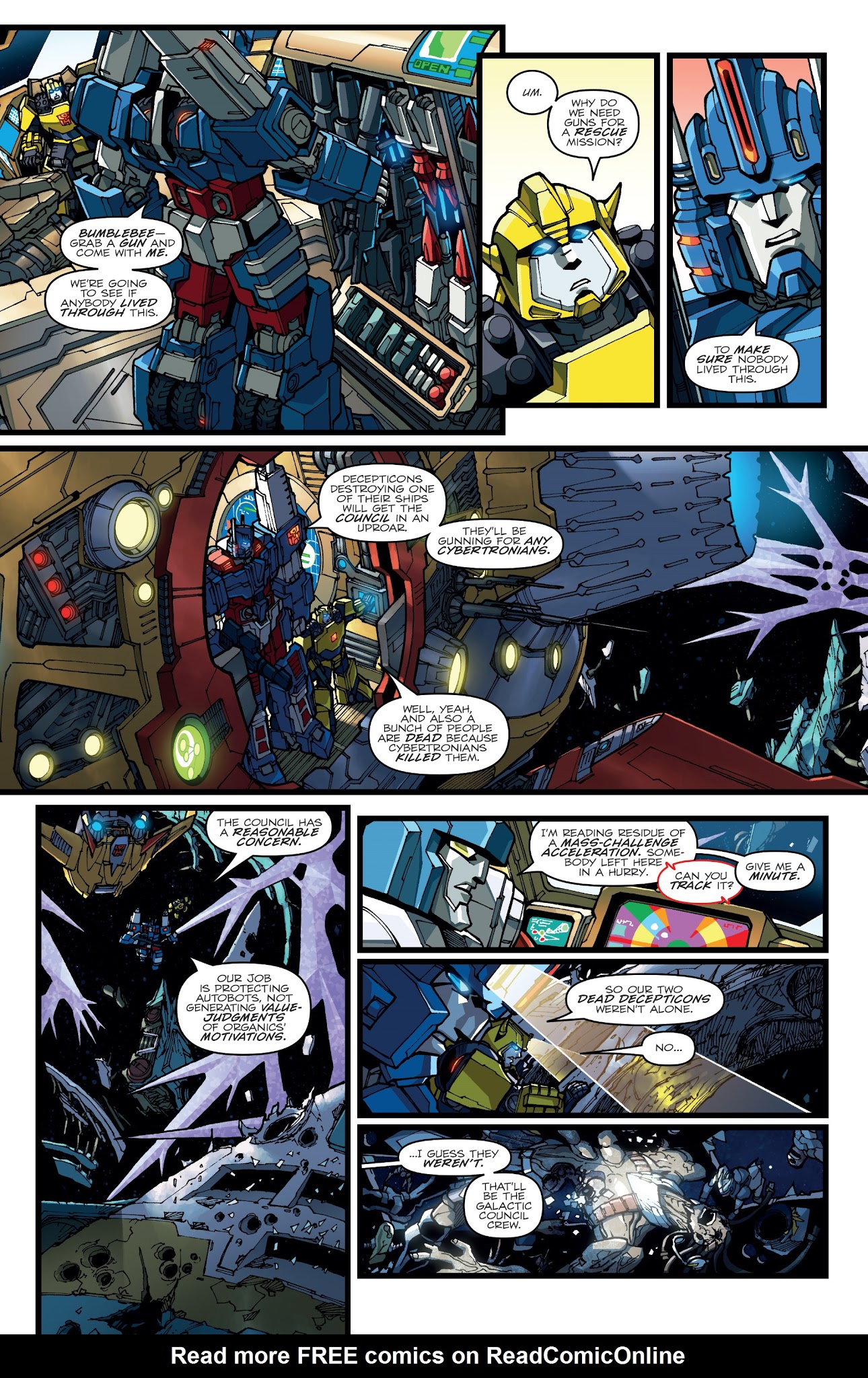 Read online ROM vs. Transformers: Shining Armor comic -  Issue # _TPB 1 - 35