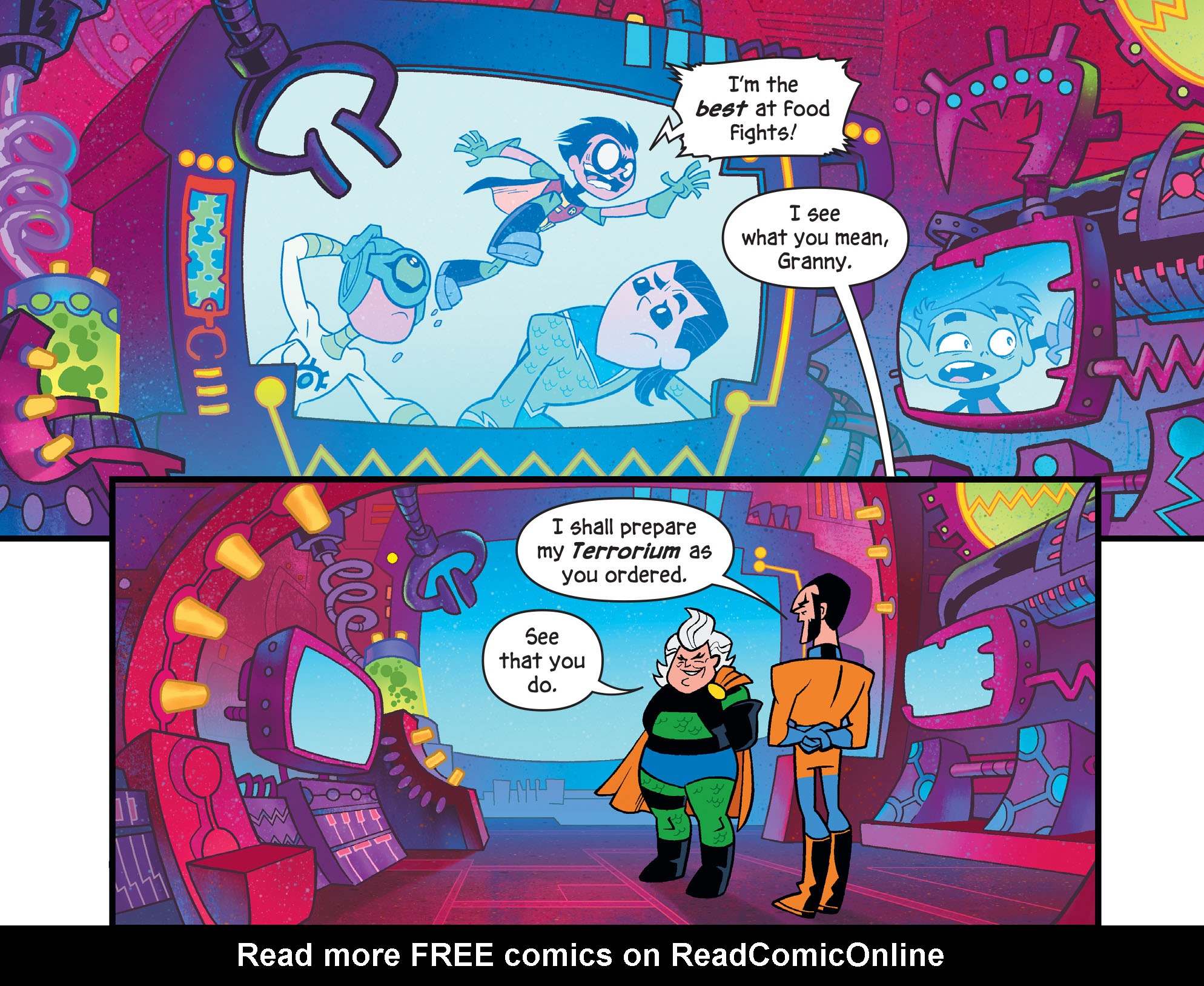 Read online Teen Titans Go! To Camp comic -  Issue #7 - 28