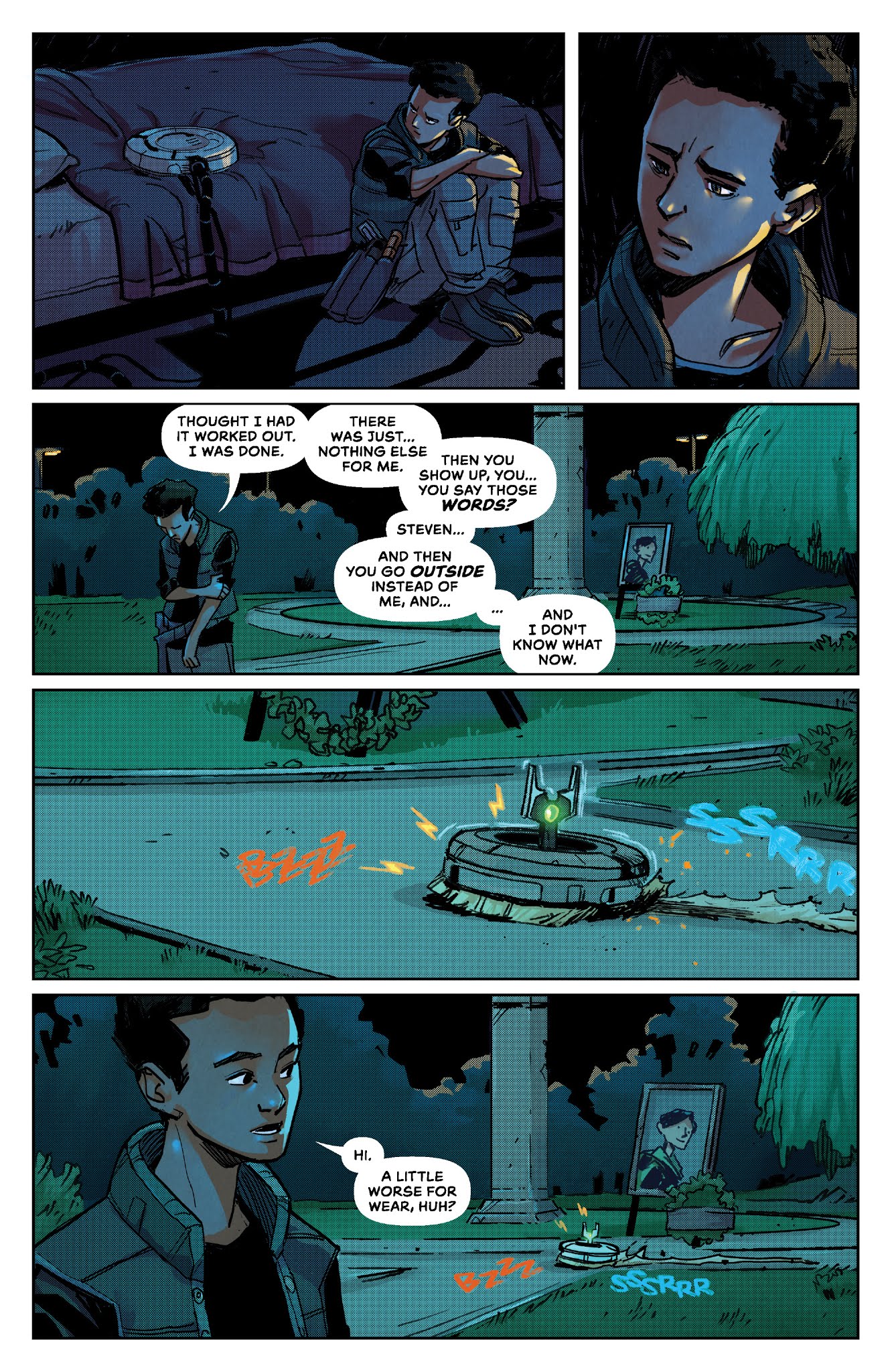 Read online Outpost Zero comic -  Issue #2 - 9