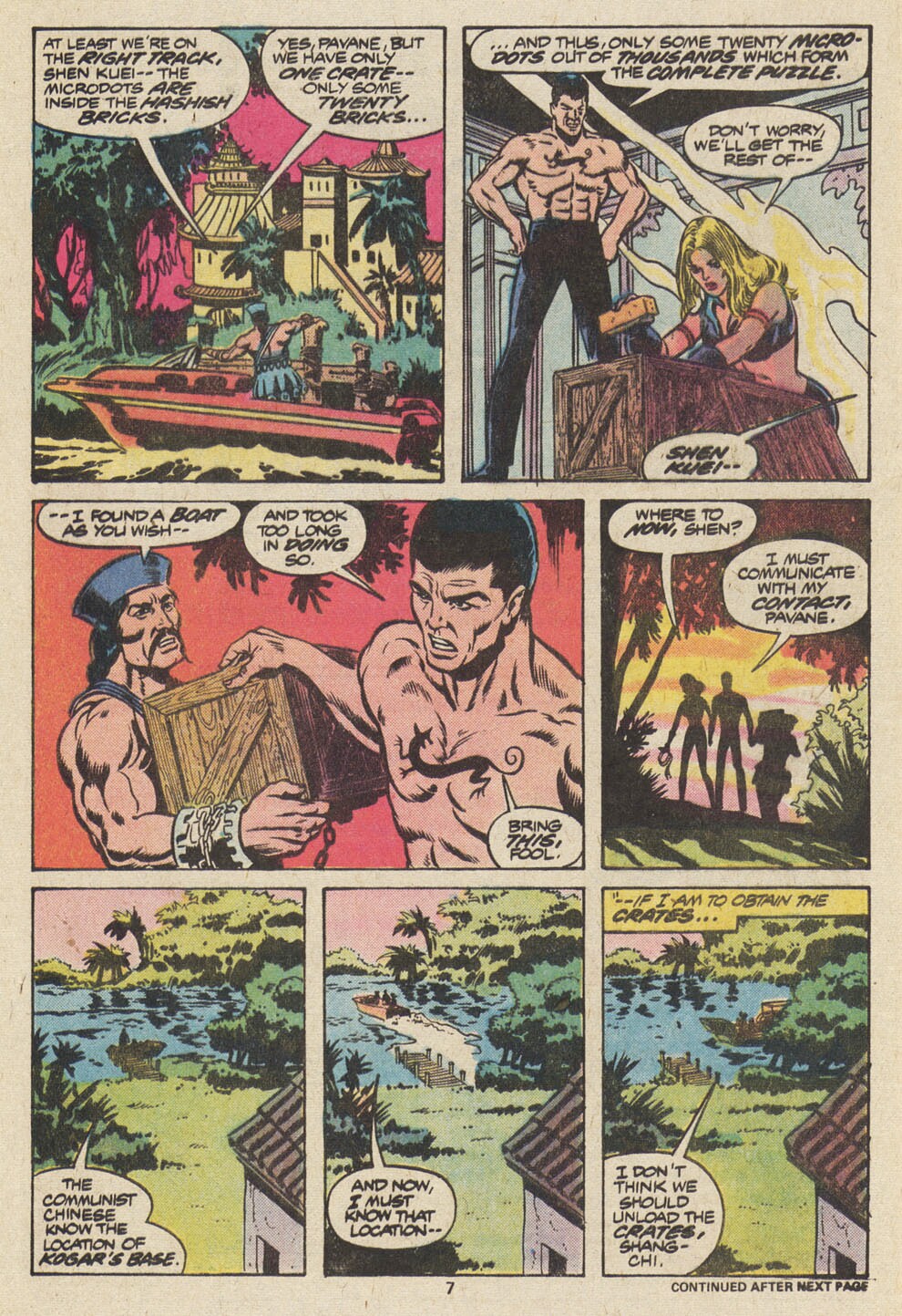 Master of Kung Fu (1974) Issue #67 #52 - English 7