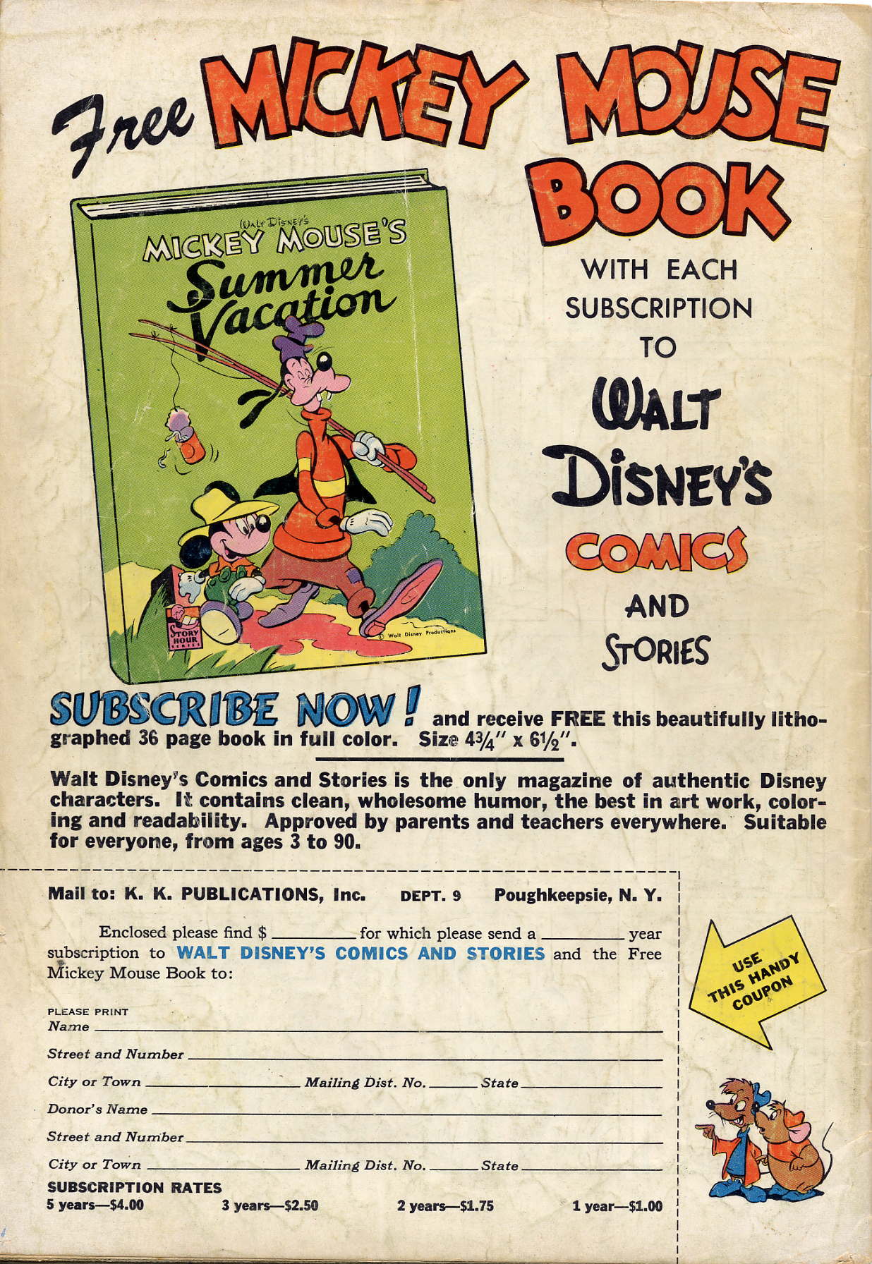 Read online Walt Disney's Comics and Stories comic -  Issue #132 - 52