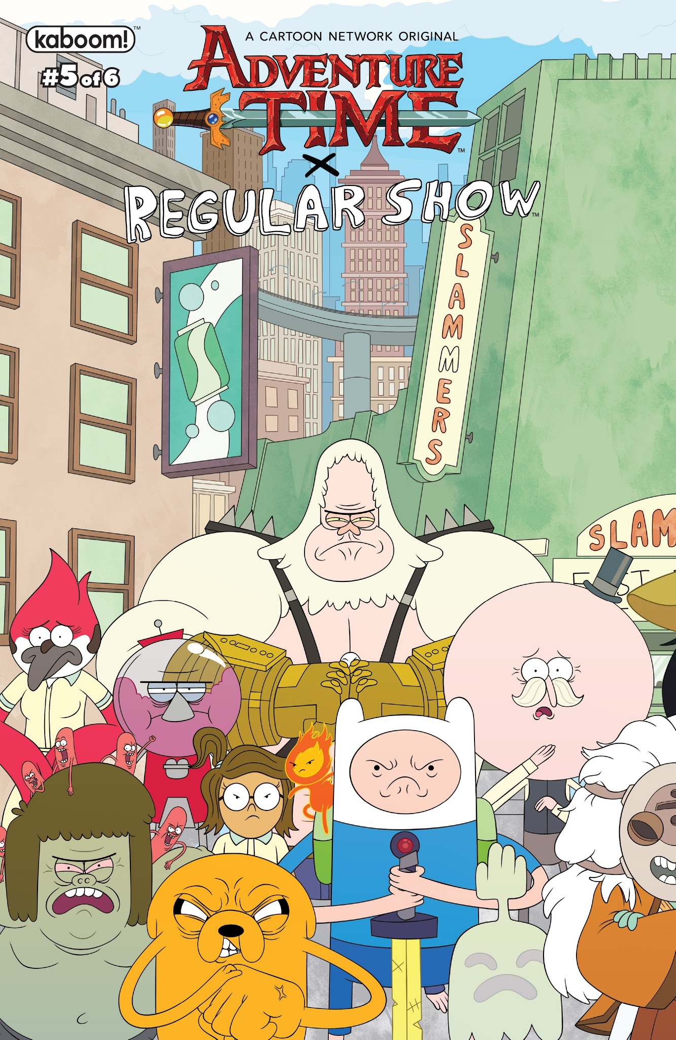 Read online Adventure Time/Regular Show comic -  Issue #5 - 1