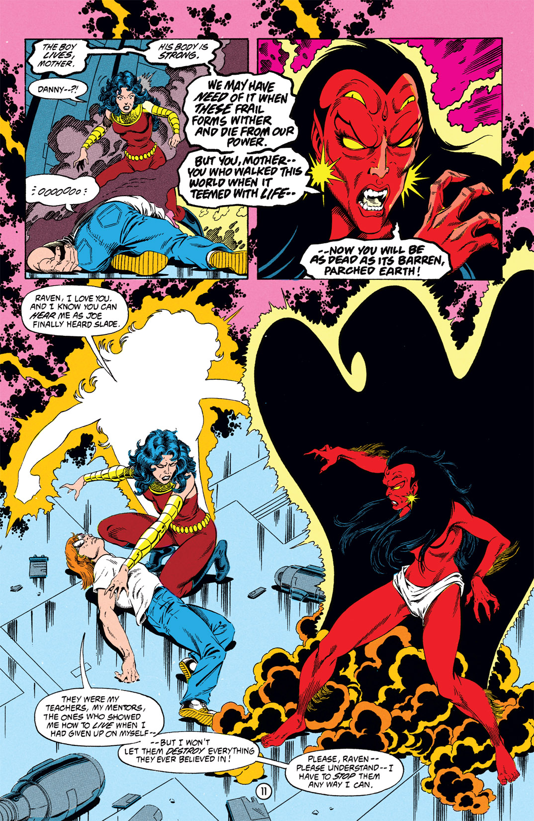 Read online The New Titans (1988) comic -  Issue #84 - 11