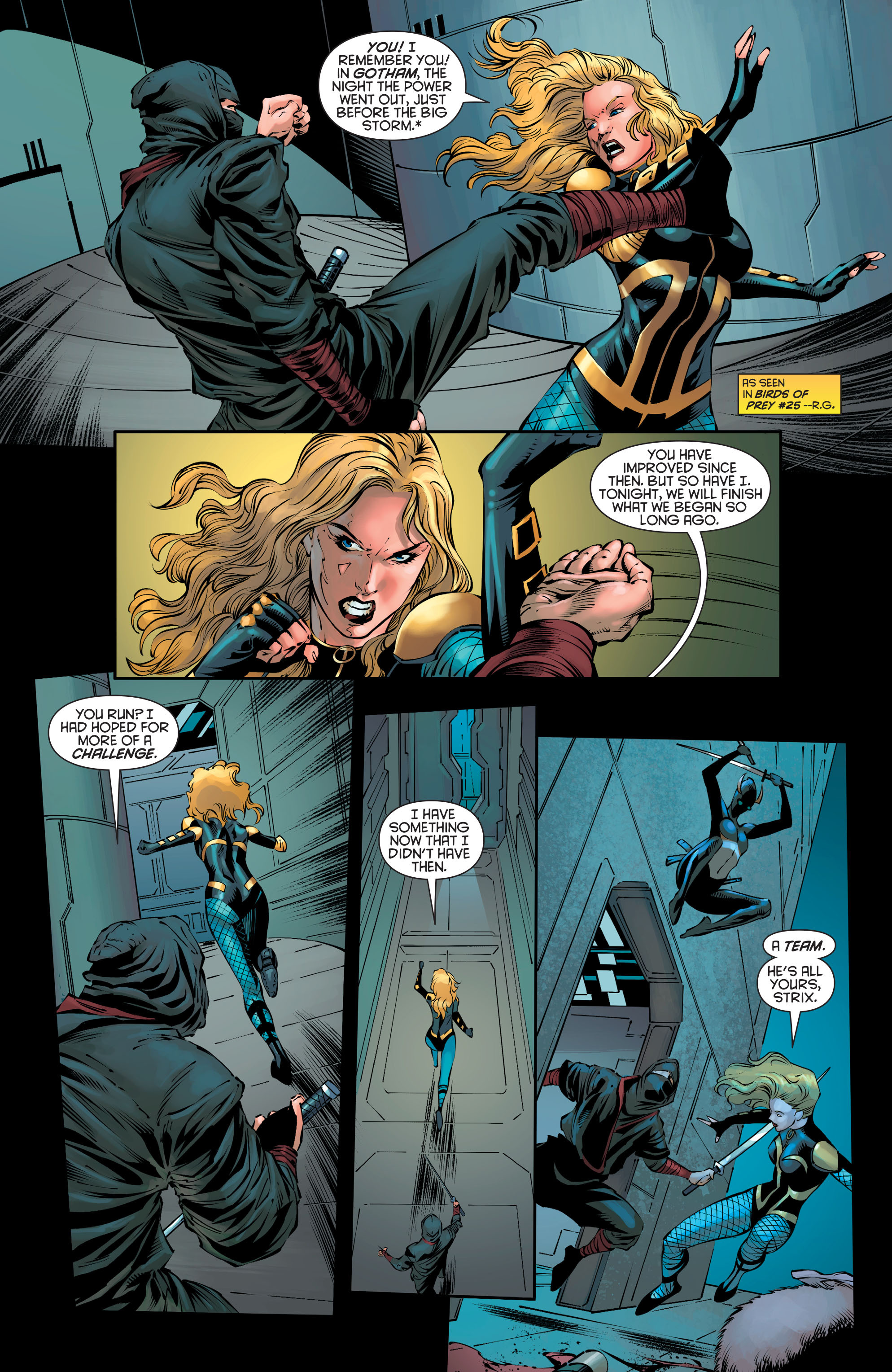Read online Birds of Prey (2011) comic -  Issue #30 - 15