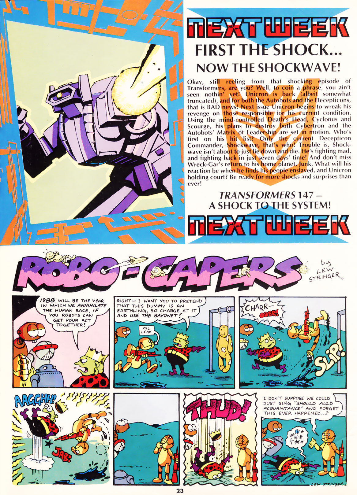 Read online The Transformers (UK) comic -  Issue #146 - 16