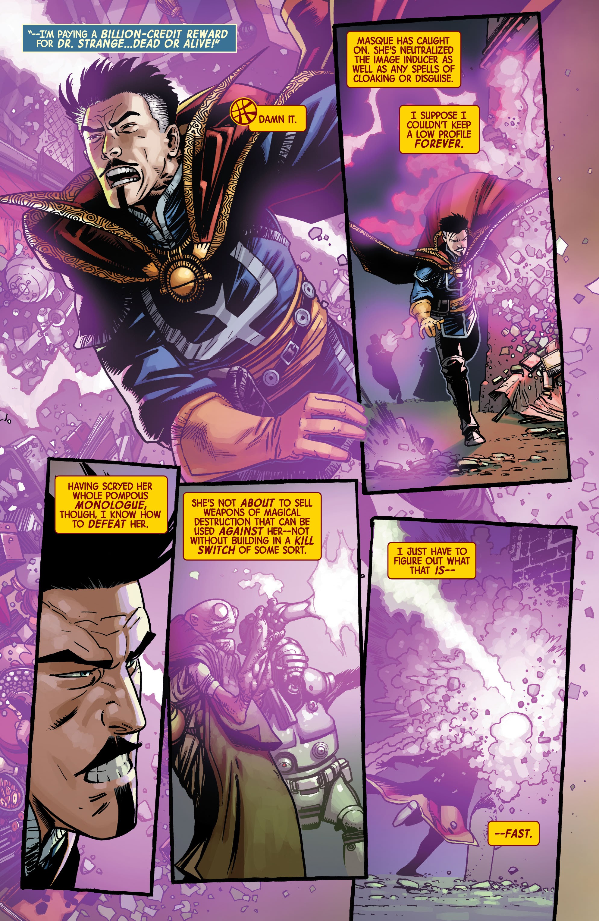 Read online Dr. Strange comic -  Issue #6 - 8