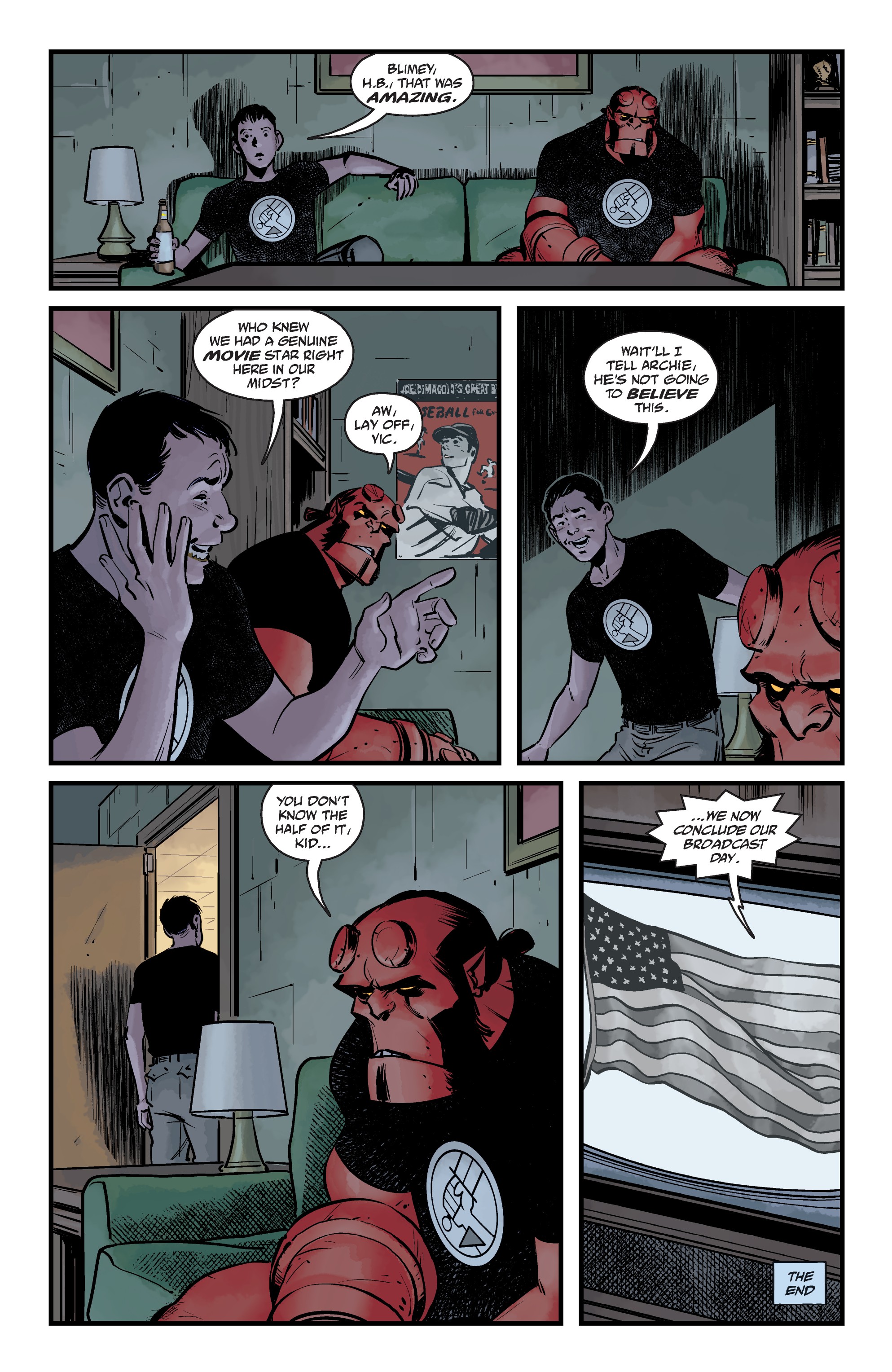 Read online Hellboy vs. Lobster Johnson: The Ring of Death comic -  Issue # Full - 20