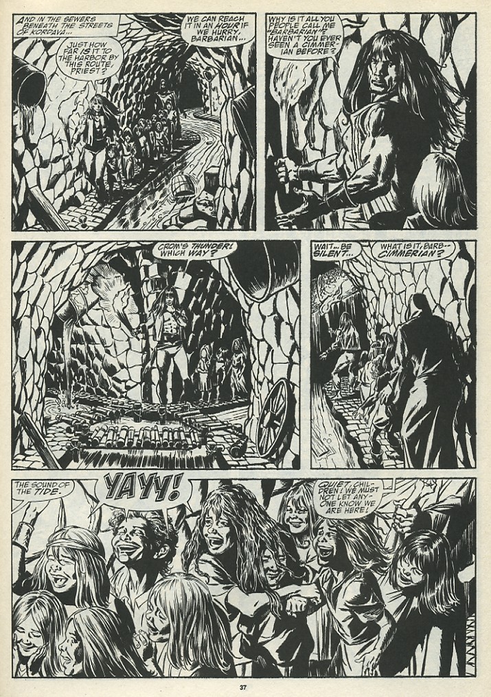 The Savage Sword Of Conan issue 185 - Page 39