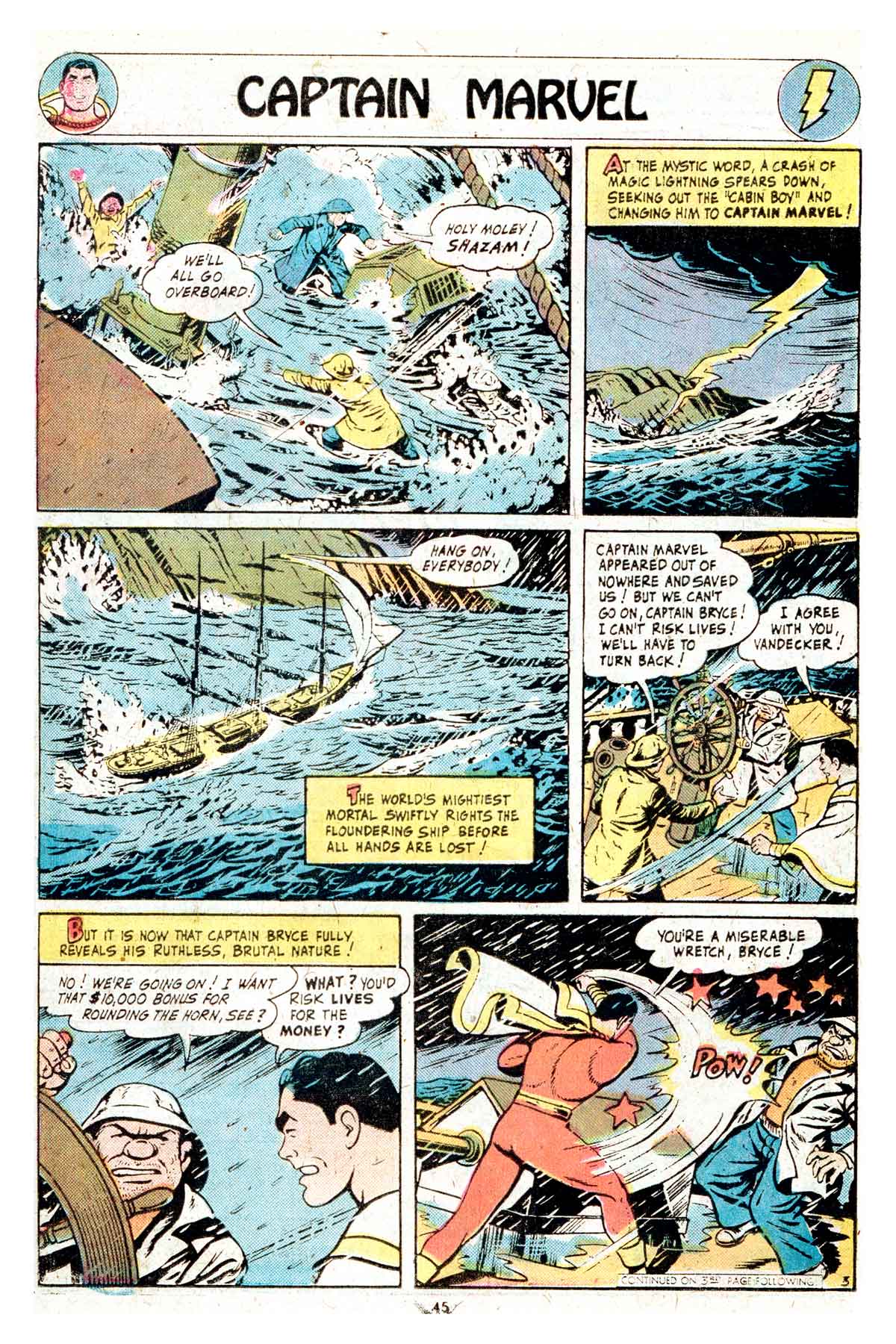 Read online Shazam! (1973) comic -  Issue #17 - 45
