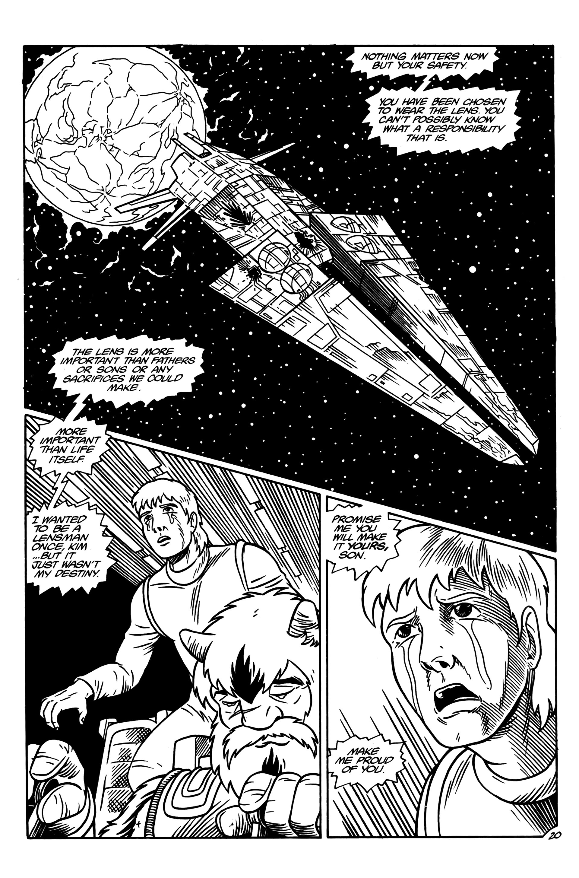 Read online Lensman: The Secret of the Lens comic -  Issue #2 - 22