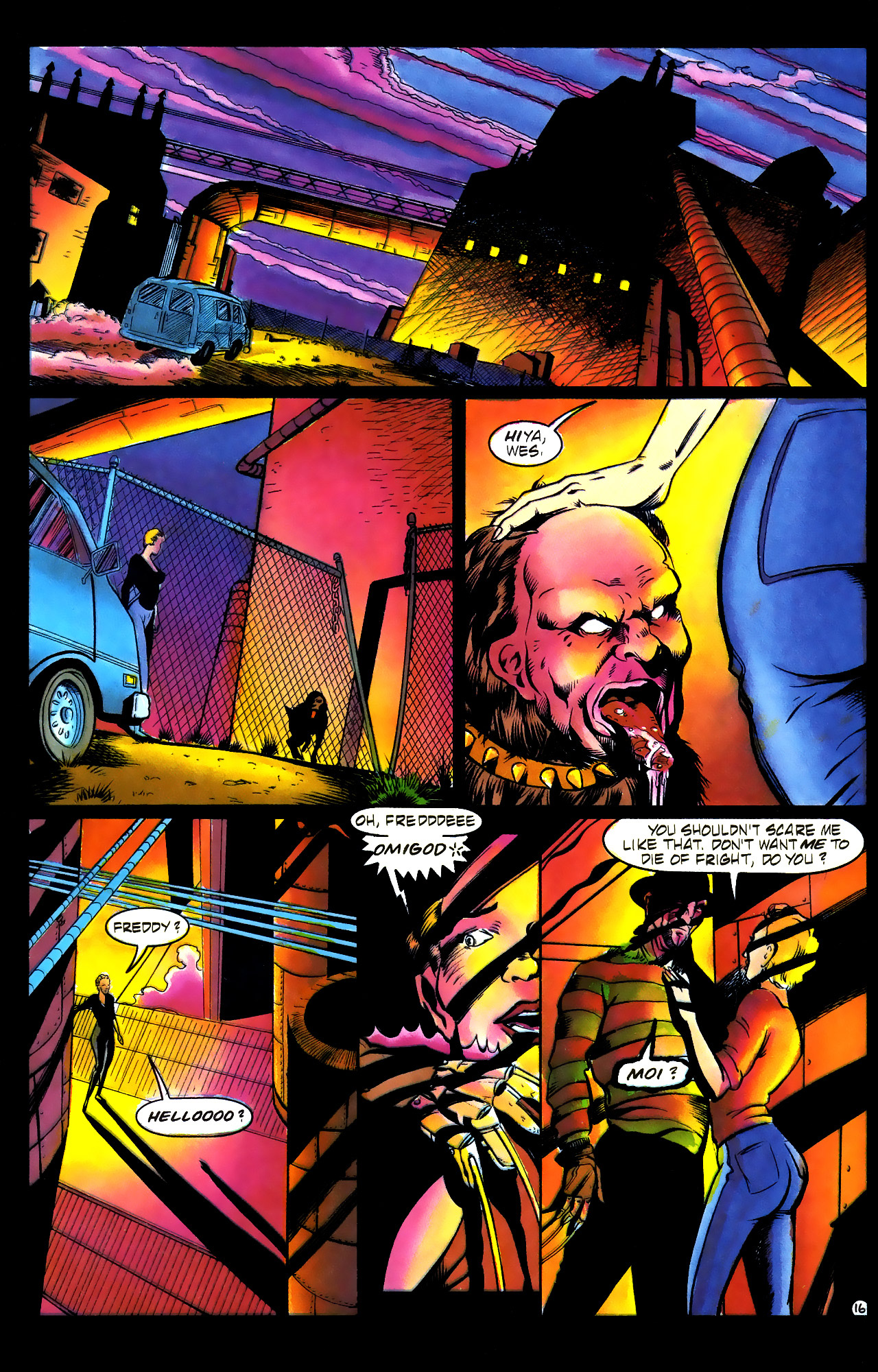 Read online Nightmares On Elm Street comic -  Issue #3 - 17