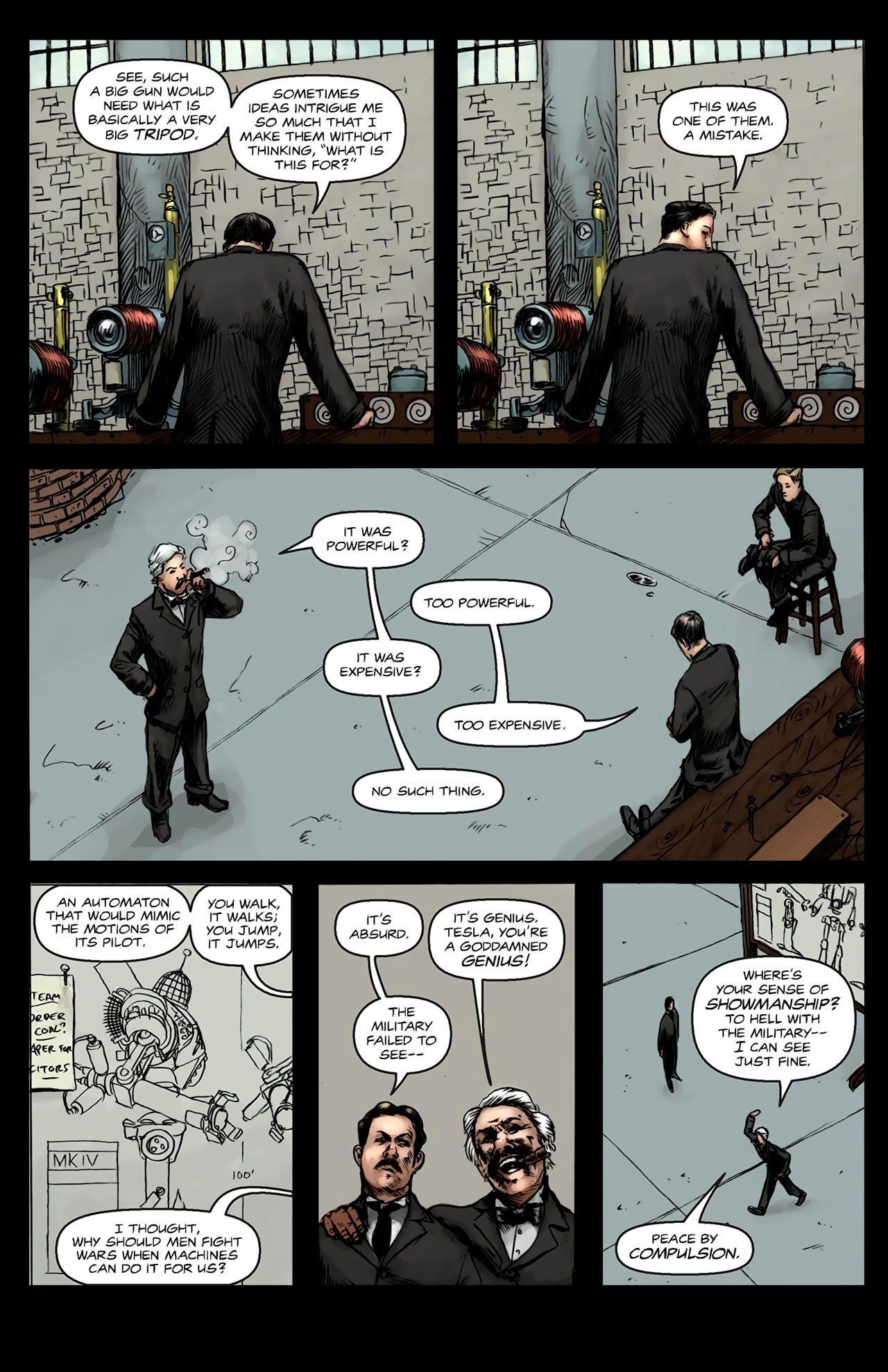 Read online The Five Fists of Science comic -  Issue # TPB - 35