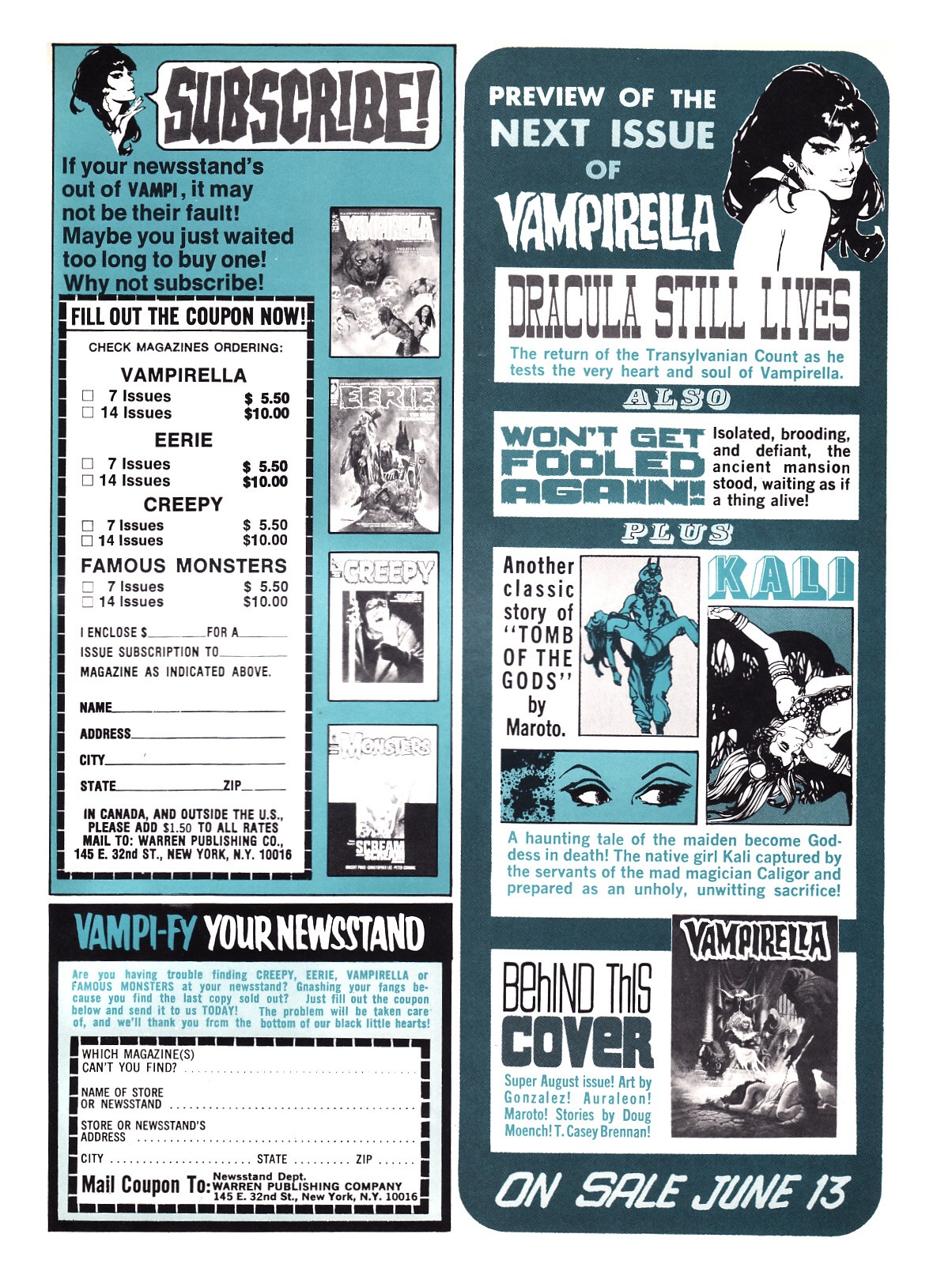 Read online Vampirella (1969) comic -  Issue #17 - 75