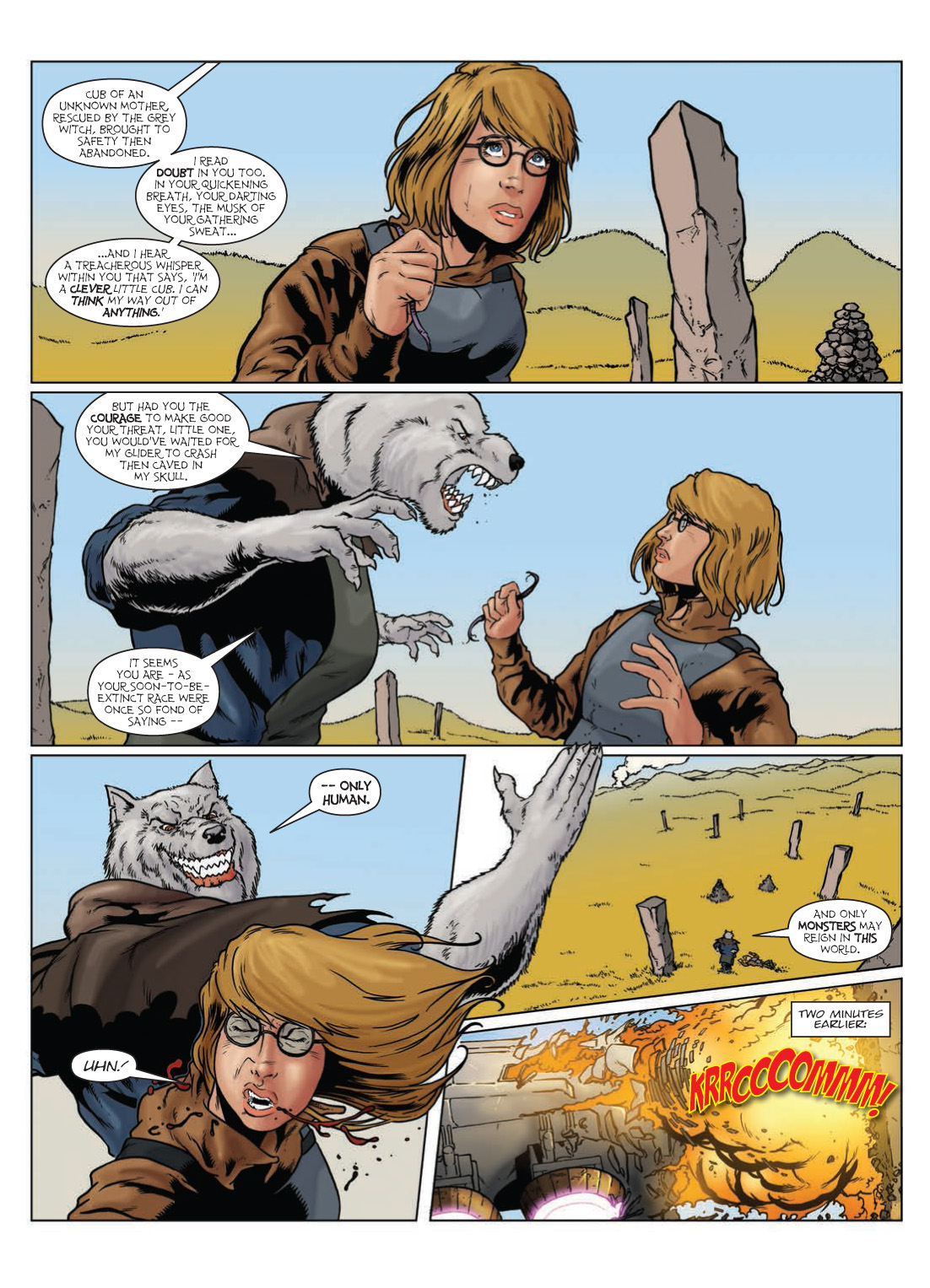 Read online Age of the Wolf comic -  Issue # TPB - 128