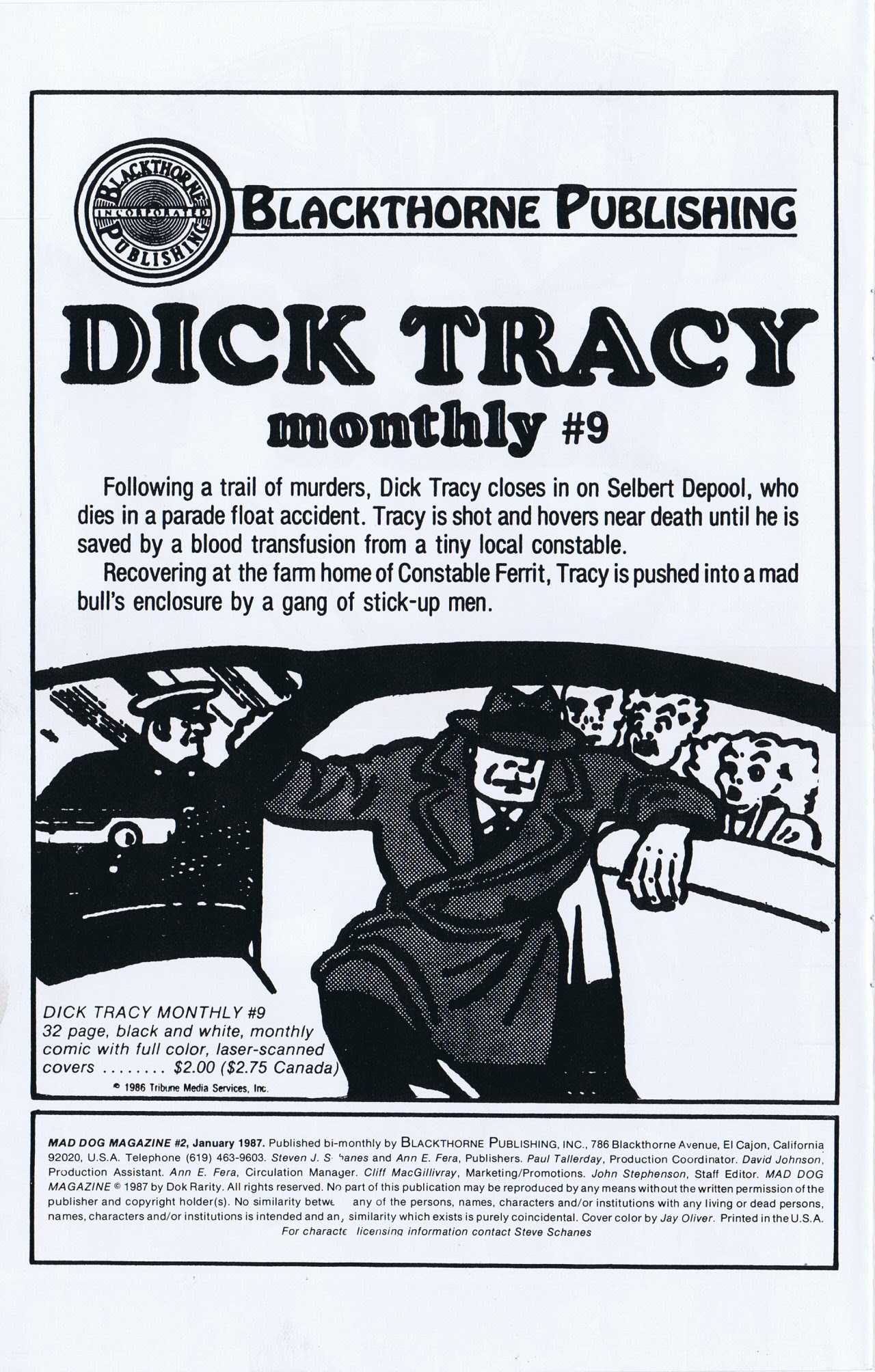 Read online Mad Dog Magazine comic -  Issue #2 - 2