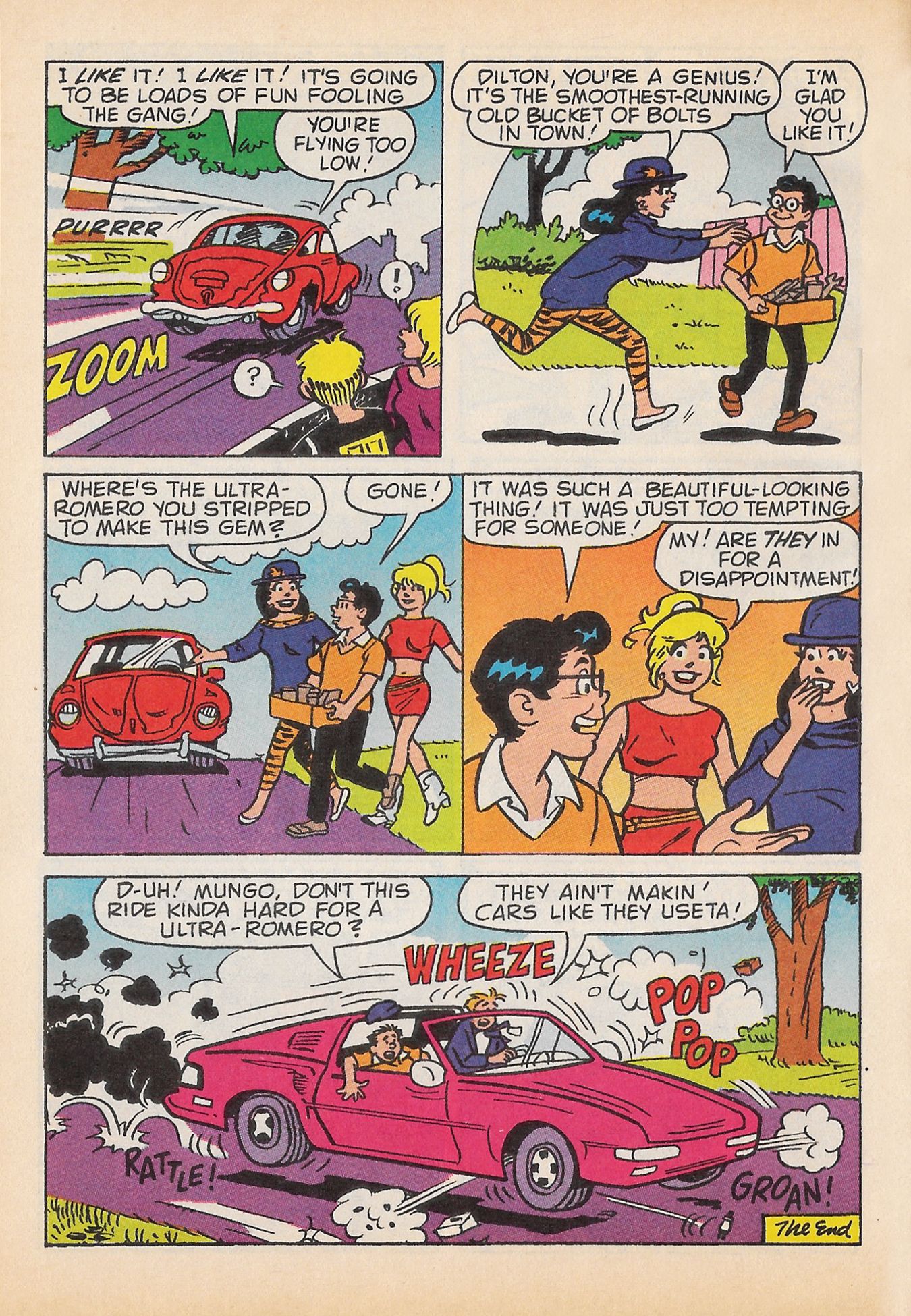 Read online Betty and Veronica Digest Magazine comic -  Issue #77 - 16