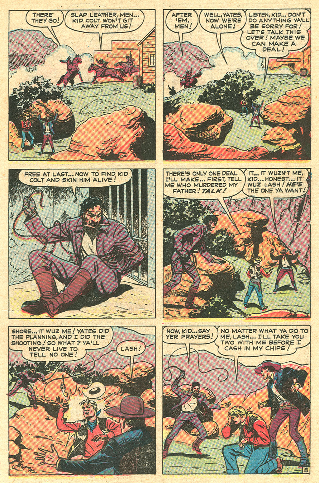 Read online Kid Colt Outlaw comic -  Issue #11 - 11