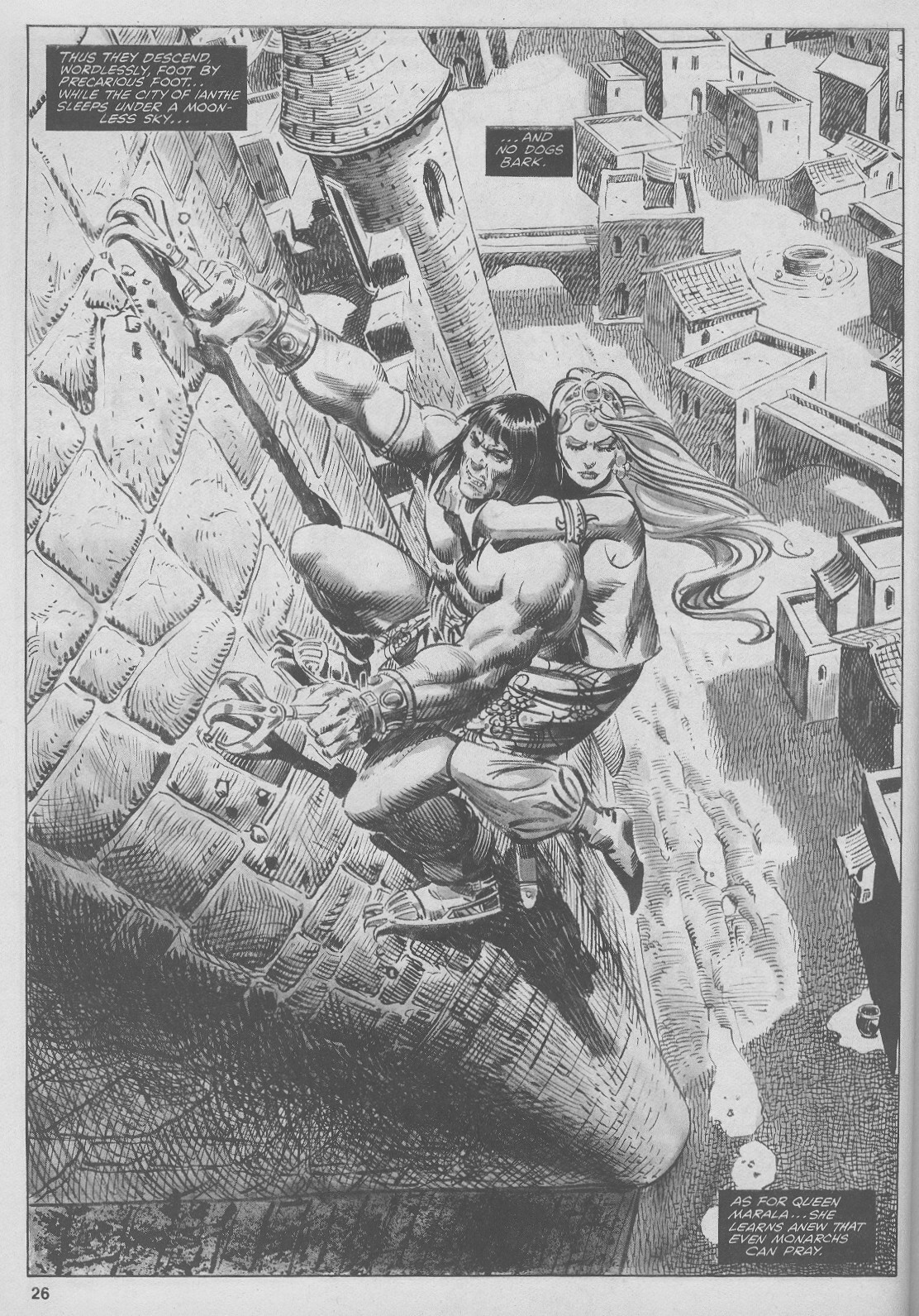 Read online The Savage Sword Of Conan comic -  Issue #44 - 26