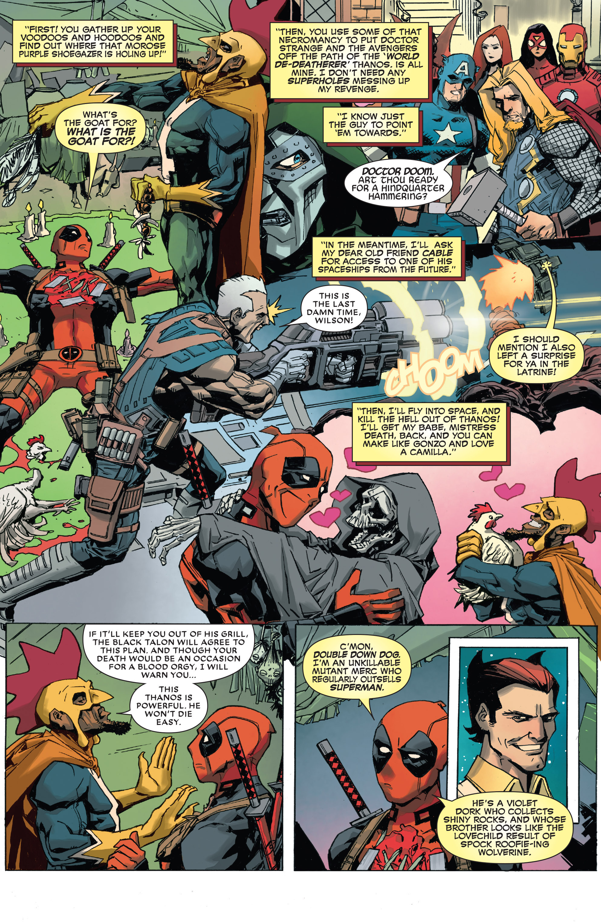 Read online Deadpool vs. Thanos comic -  Issue #1 - 15