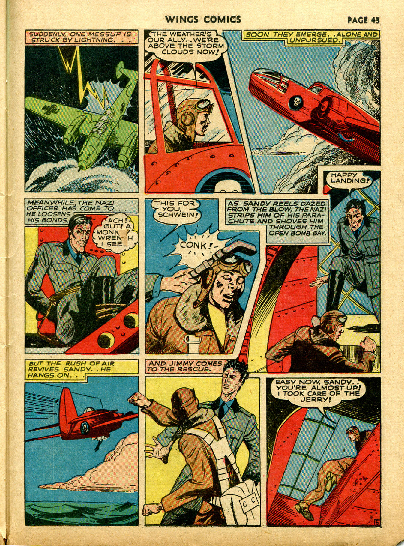 Read online Wings Comics comic -  Issue #12 - 45