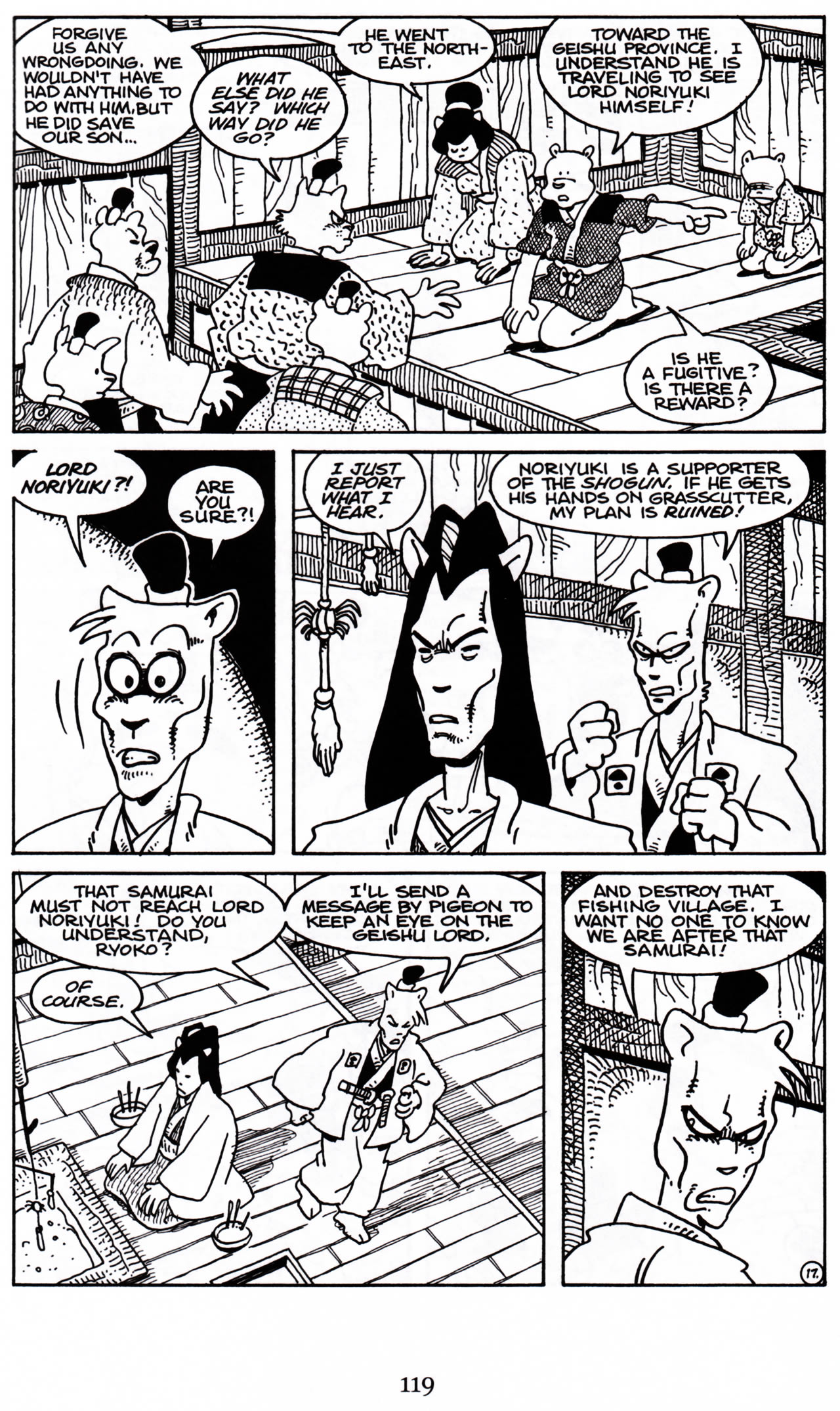 Read online Usagi Yojimbo (1996) comic -  Issue #17 - 18